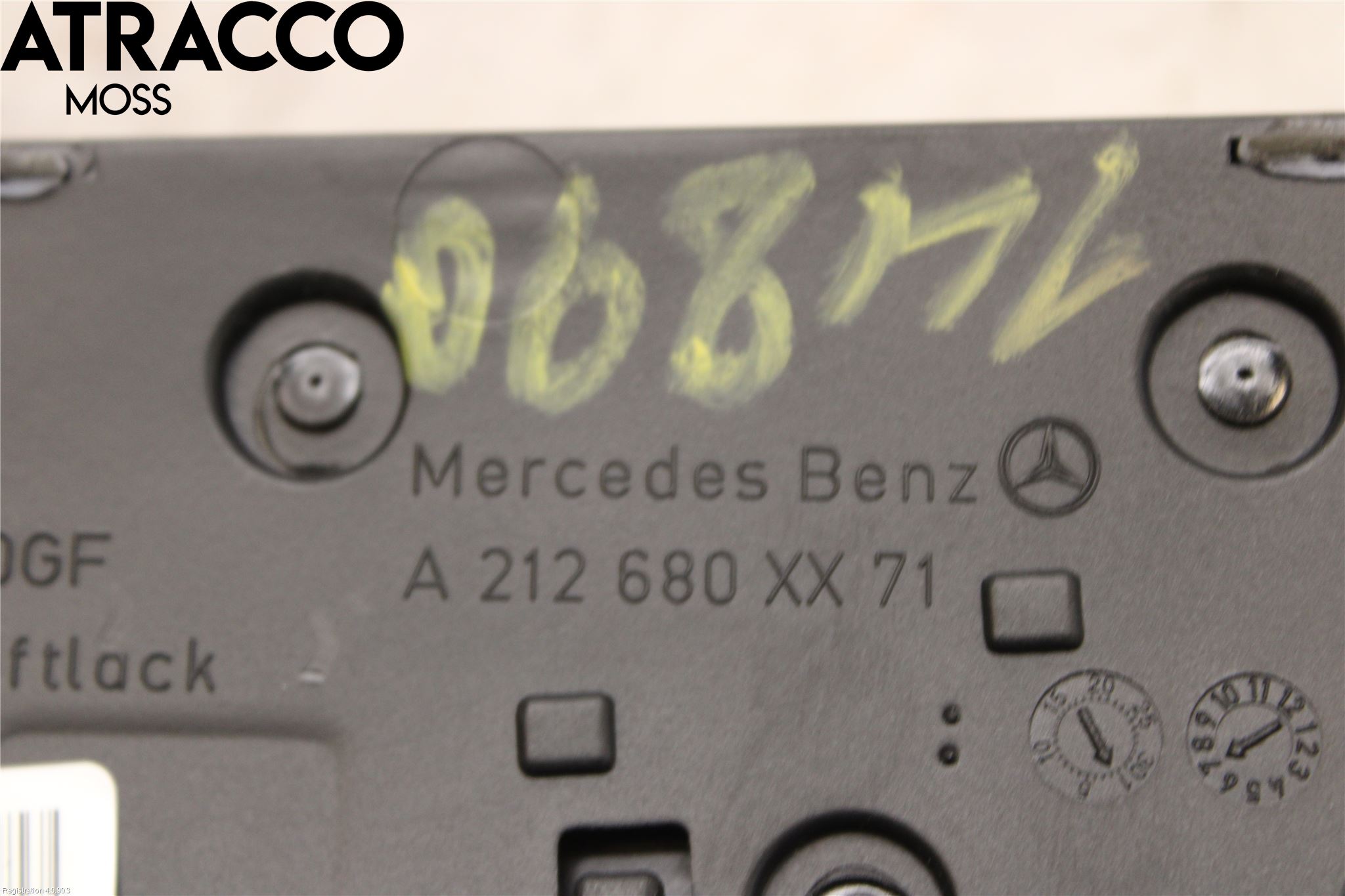 Mercedes-Benz MB E-KLASS (W212) 09-16 Defrosterkanal-Munstycke