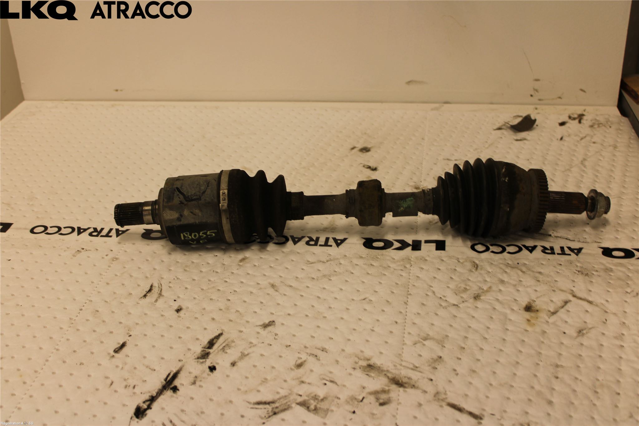 Kia SORENTO 10-14 Drivaxel Fram Vänster