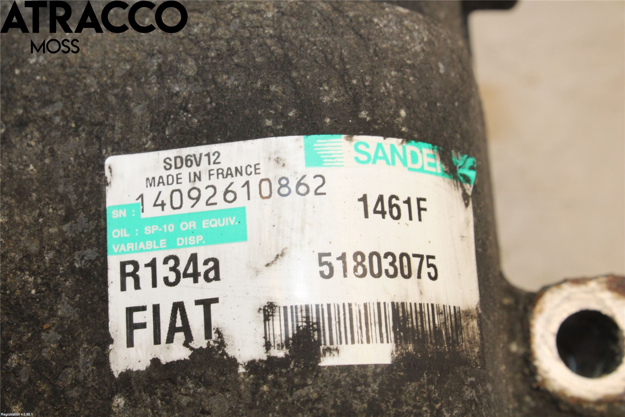 Fiat GRANDE PUNTO 05-10 Ac Kompressor