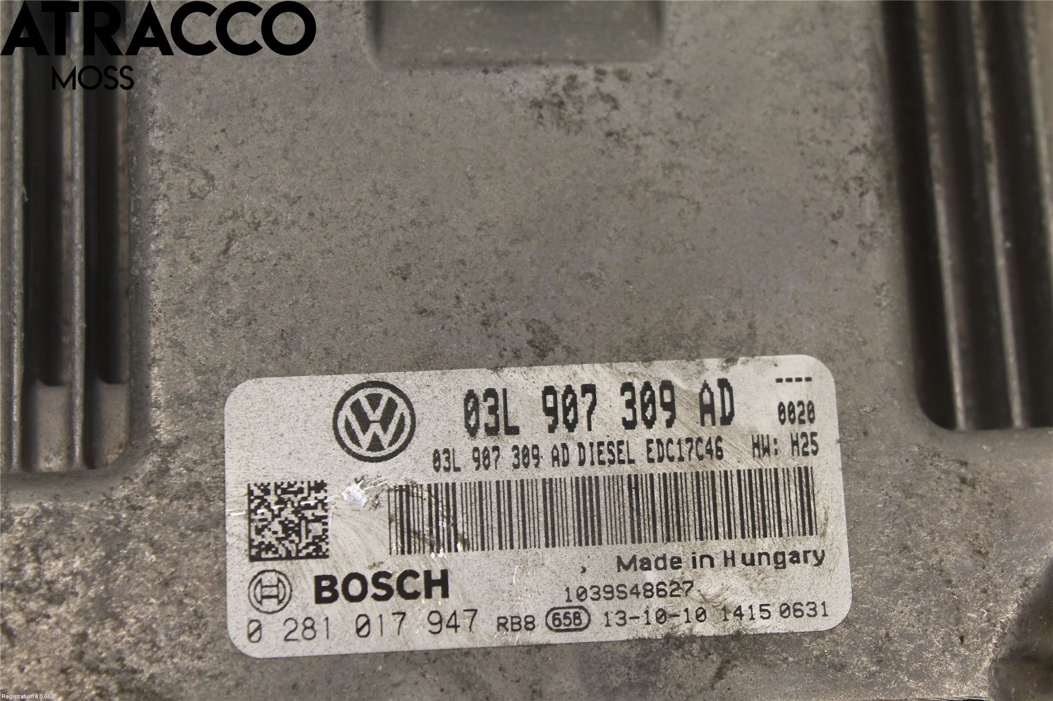 Volkswagen VW TOURAN 10-15 Styrenhet Insprut Bensin