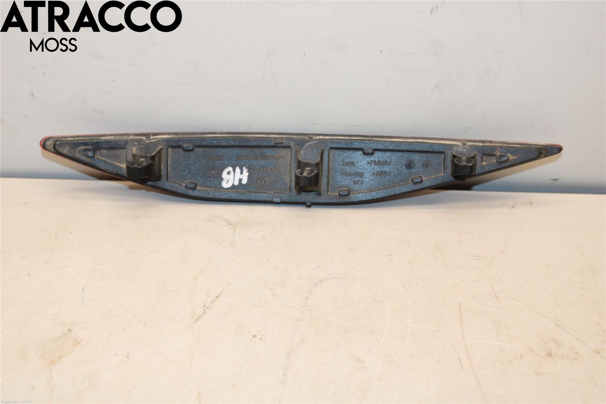 Volkswagen VW GOLF / E-GOLF VII 13-20 Dimljus/Reflex Bak