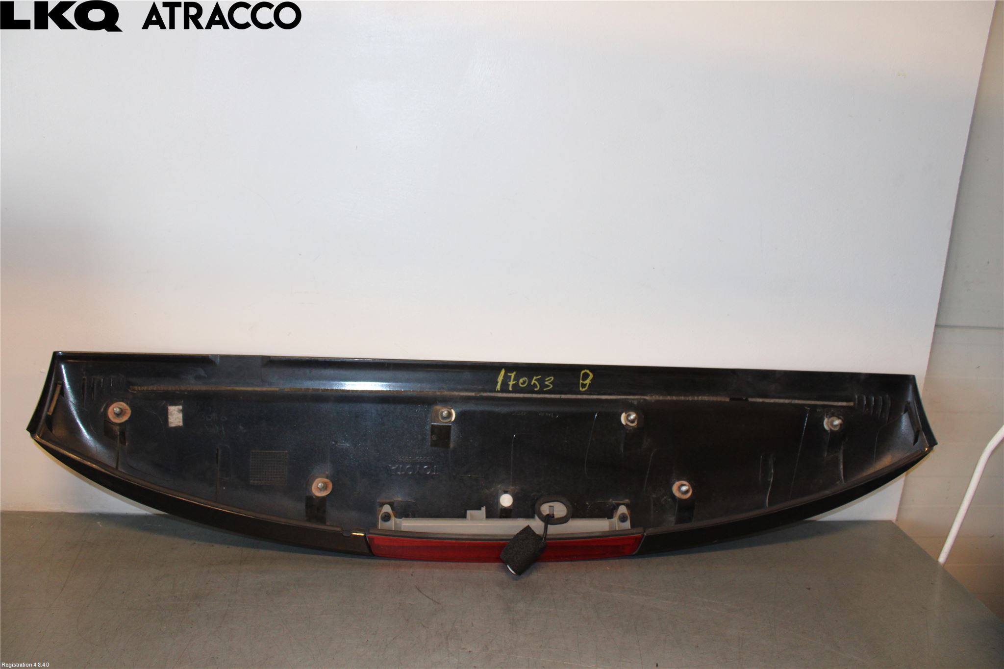 Toyota AVENSIS 07-08 Spoiler Baklucka