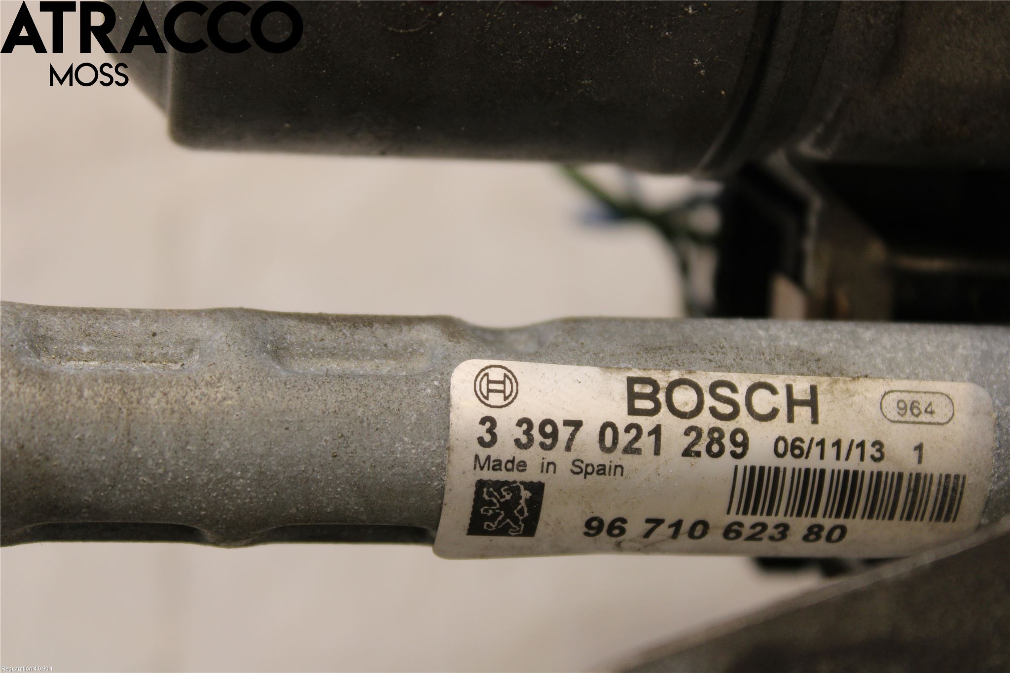 Peugeot 5008 10-16 Torkarmotor Vindruta