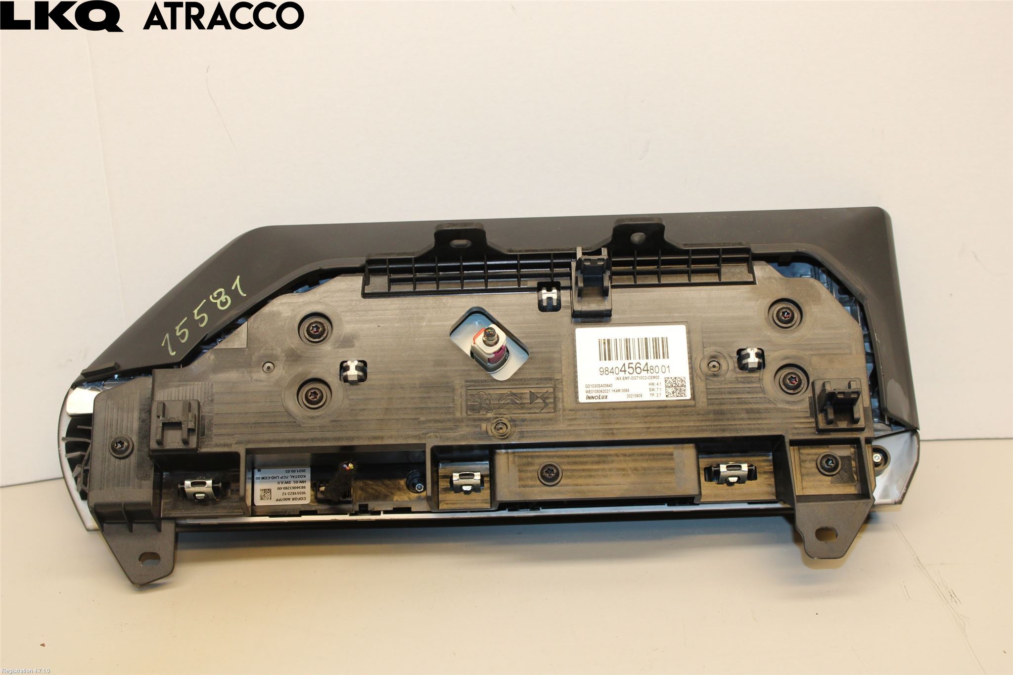 Citroen C4/E-C4 C4X/E-C4X III 21- Multifunktionsdisplay