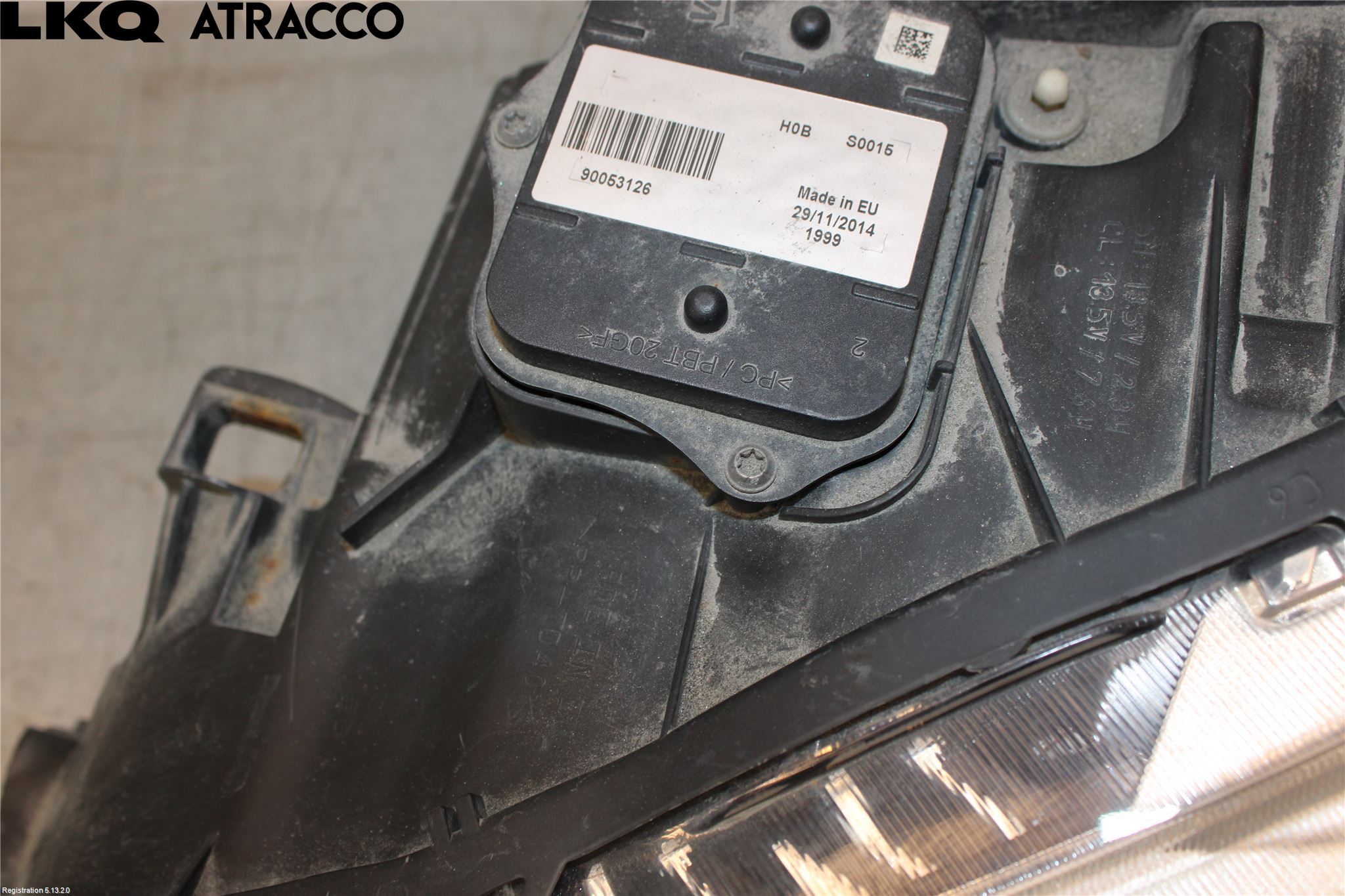 Volvo S60 14-18 Strålkastare Vänster
