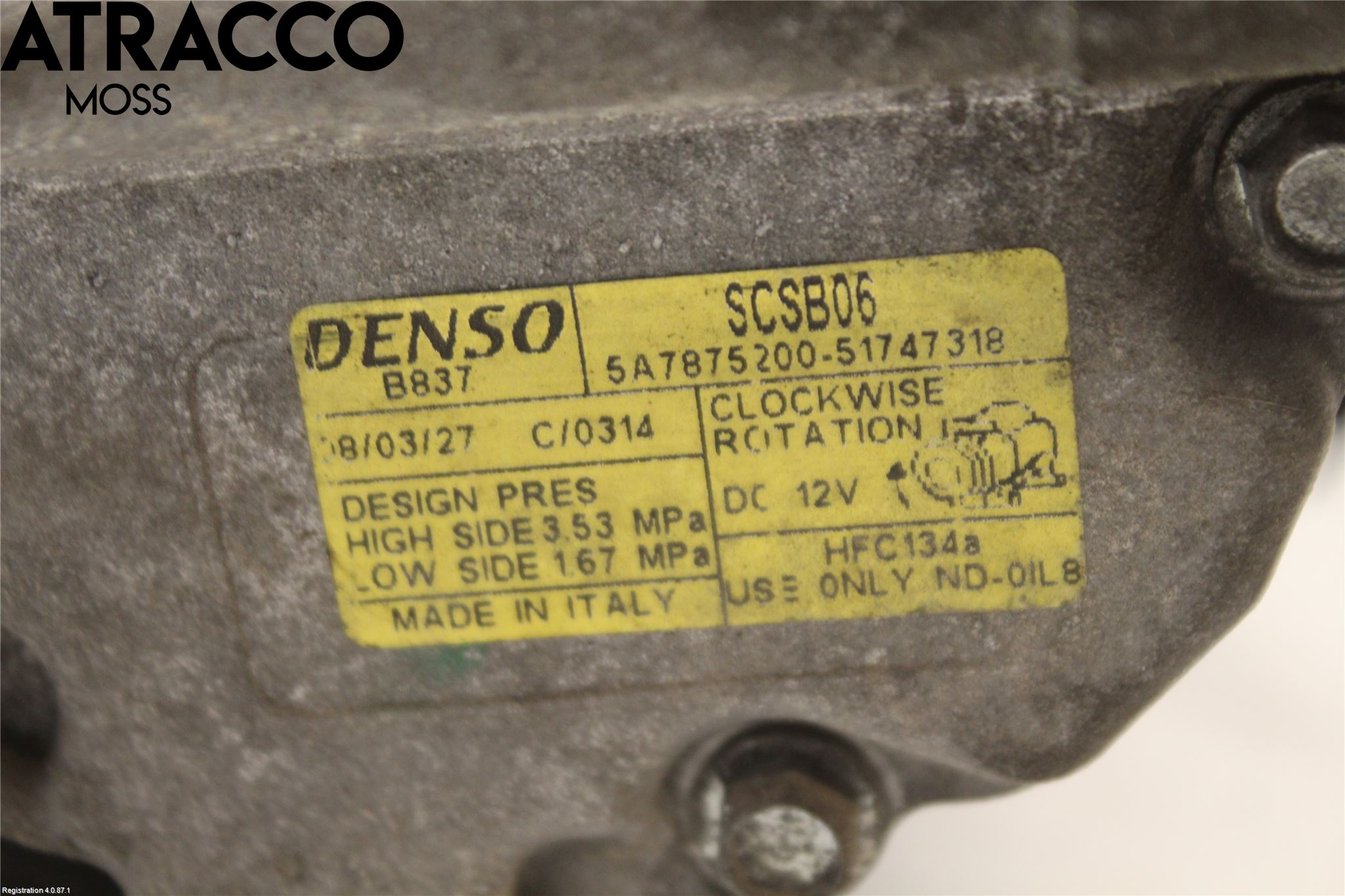 Fiat 500 07- Ac Kompressor