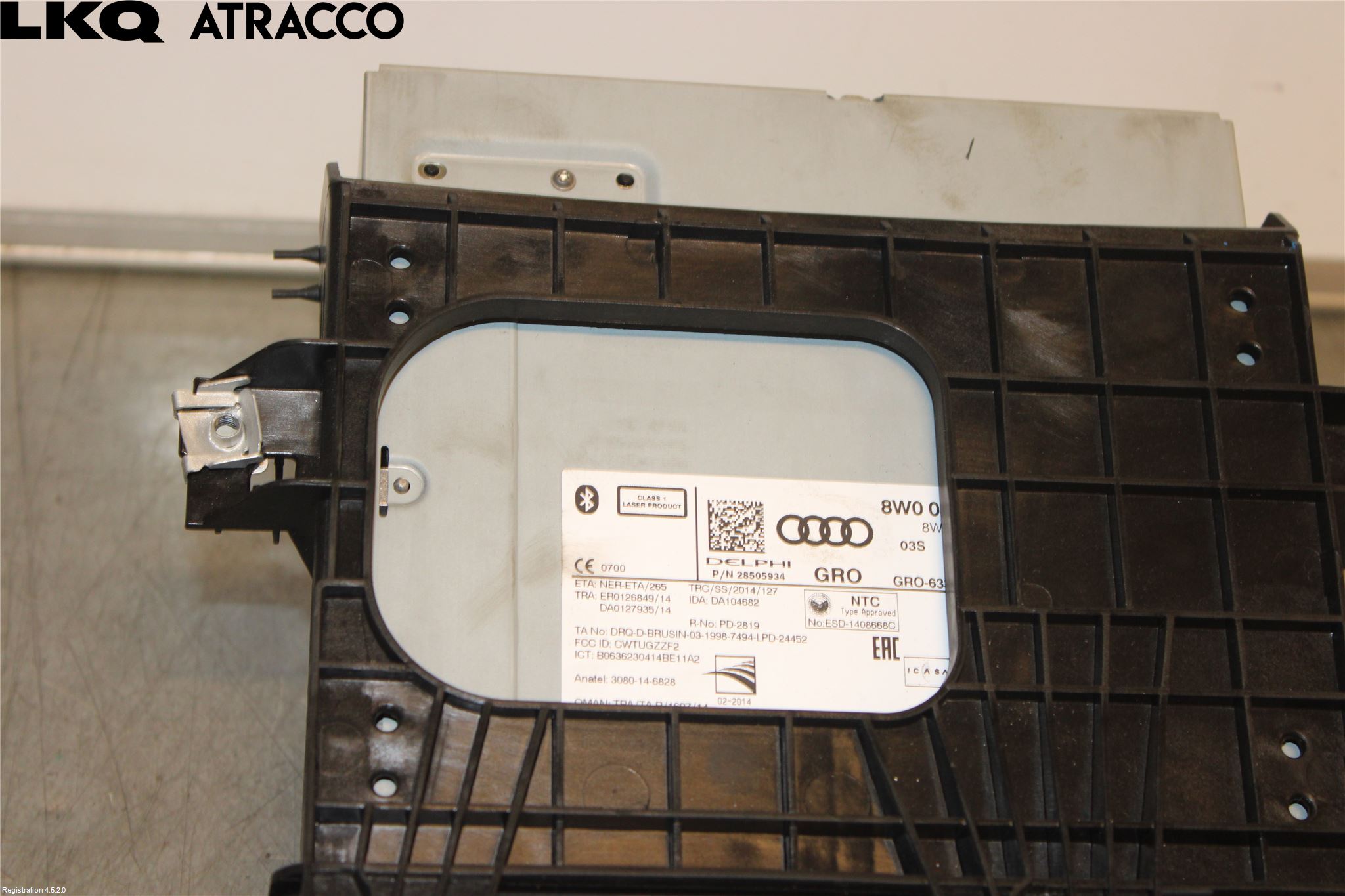 Audi A4/S4 B9 16-19 Cd Radio - Multimediapanel