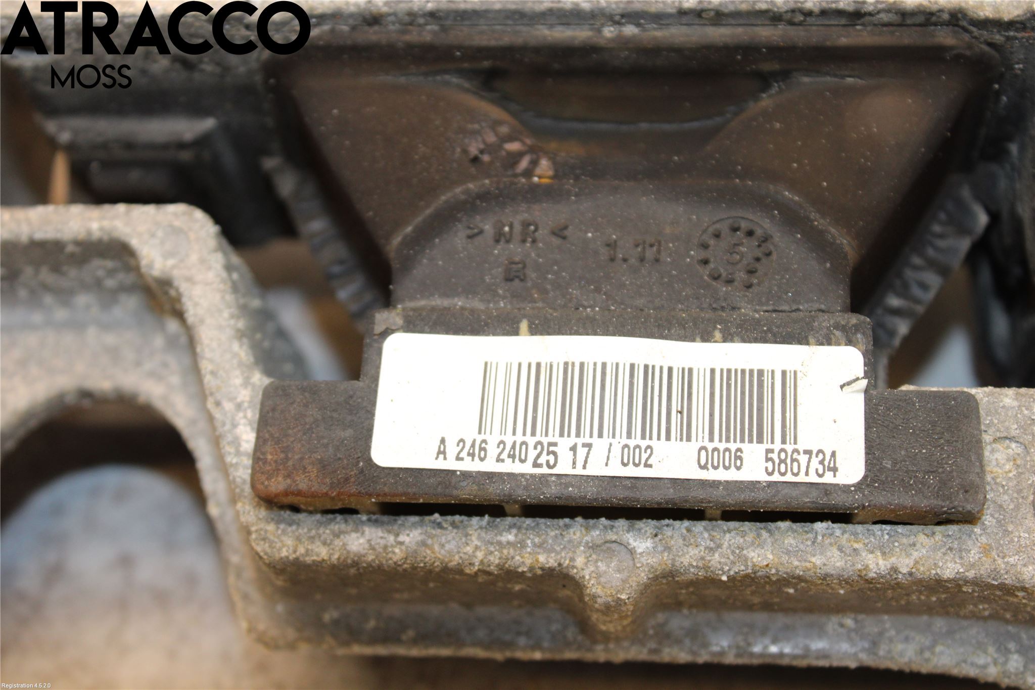 Mercedes-Benz MB B-KLASS (W246/W242) 12-19 Motorfäste