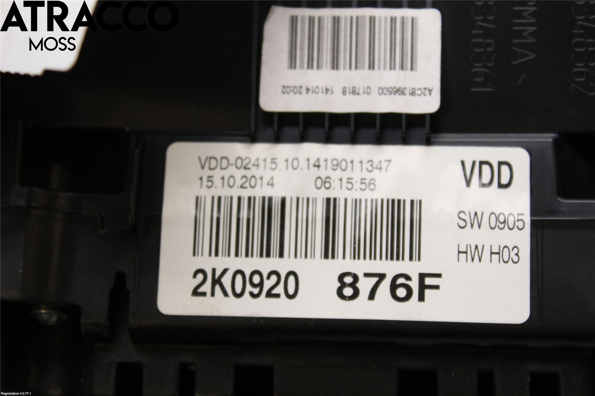 Volkswagen VW CADDY 11-15 Instrument Komb
