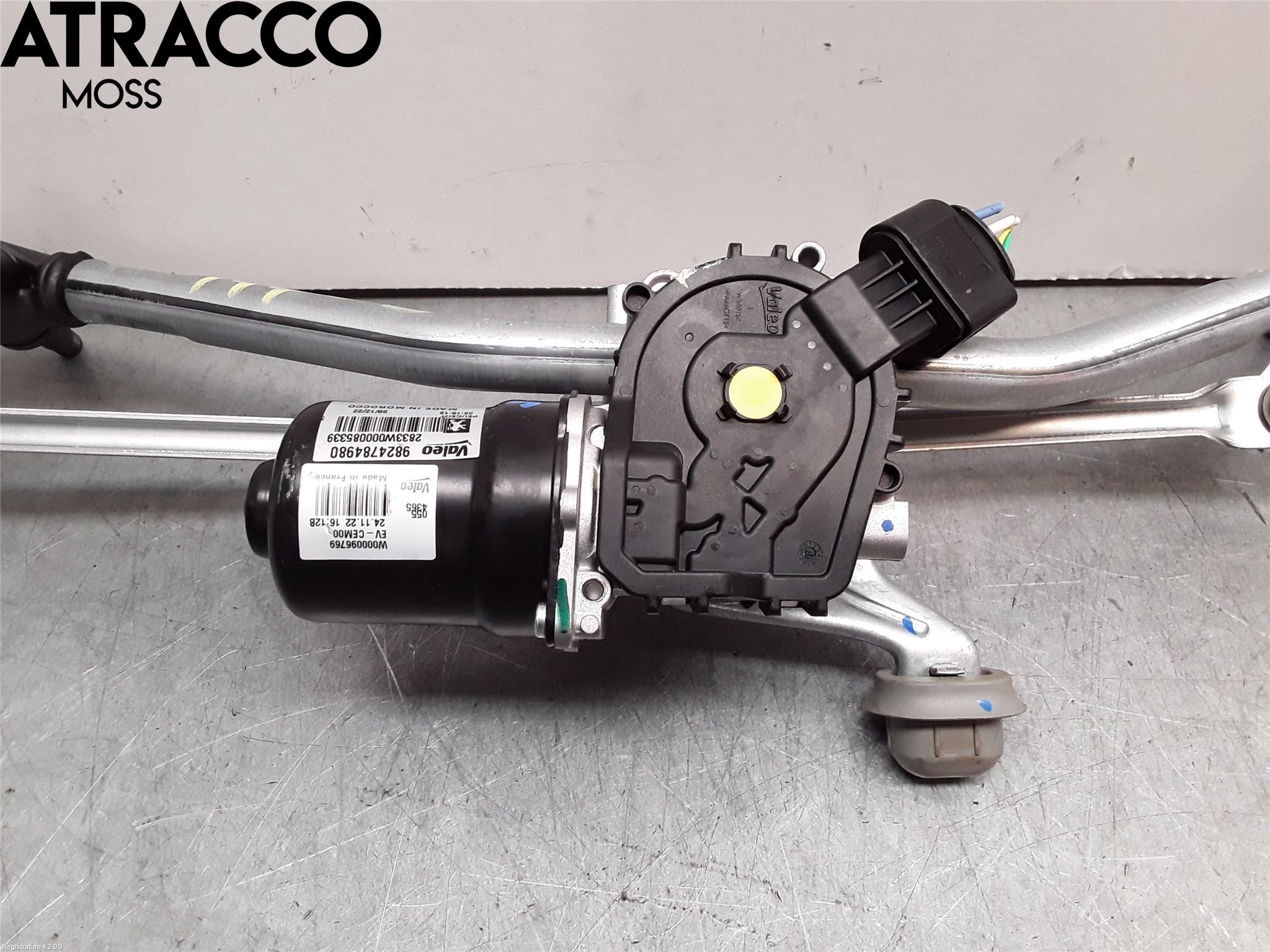 Opel CORSA F, CORSA-E 20- Torkarmotor Vindruta