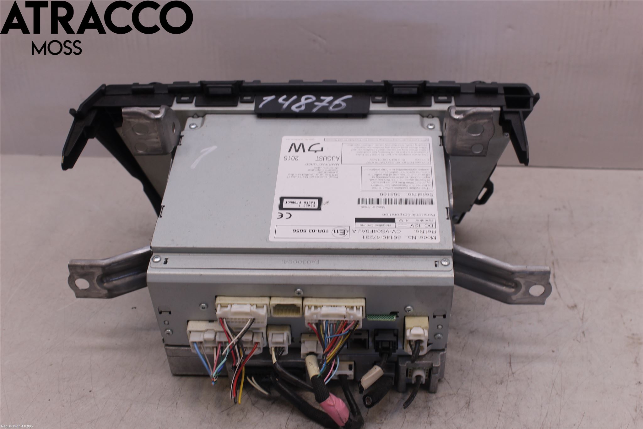 Toyota PRIUS+ ZVW40 12-20 Cd Radio - Multimediapanel
