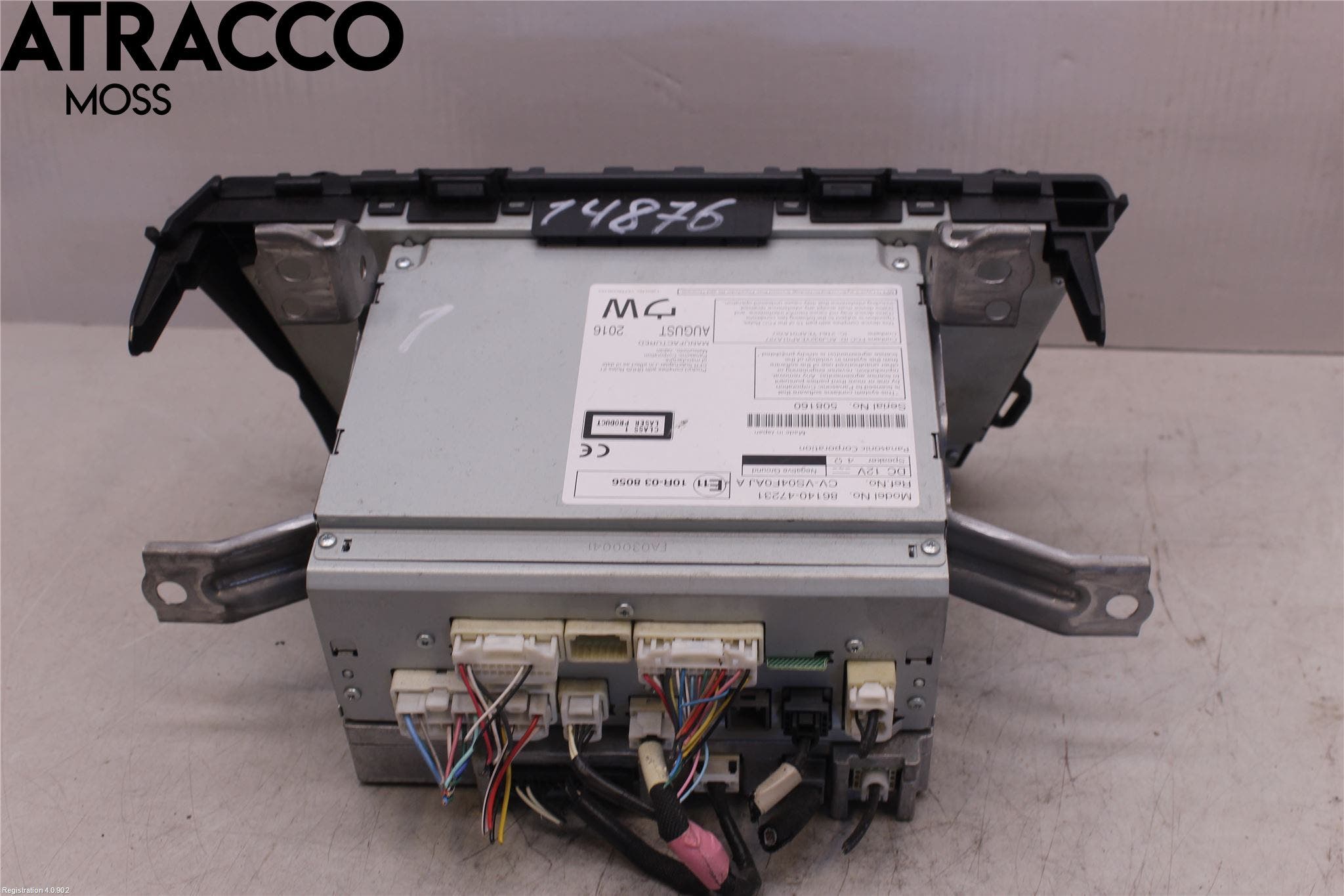 Toyota PRIUS+ ZVW40 12-20 Cd Radio - Multimediapanel