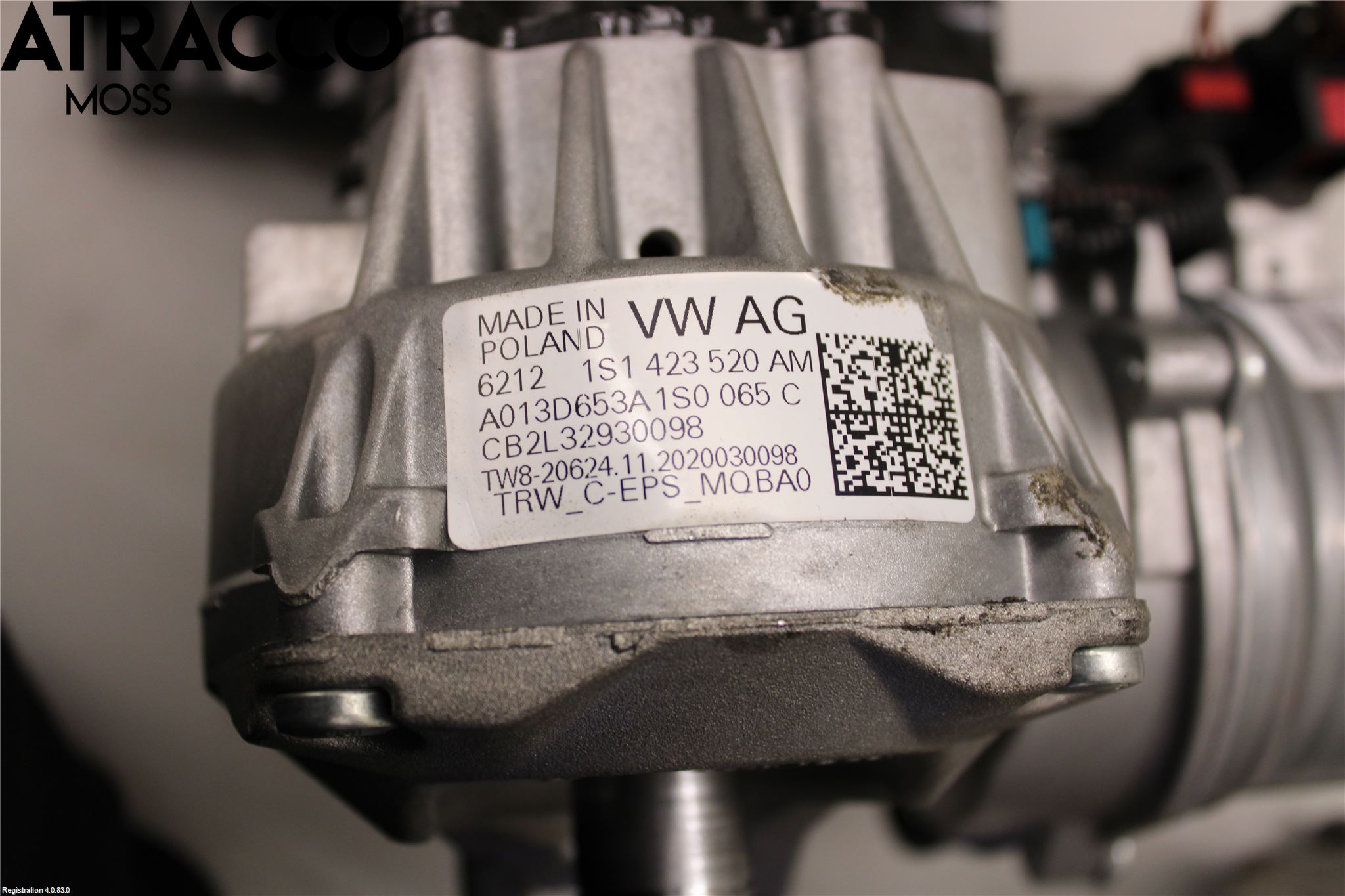 Volkswagen VW UP! / E-UP! Rattaxelagg Med Inb Servo