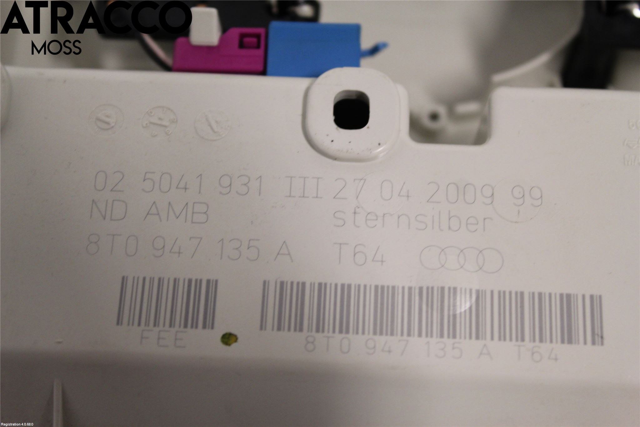Audi A4/S4 08-11 Innerbelysning