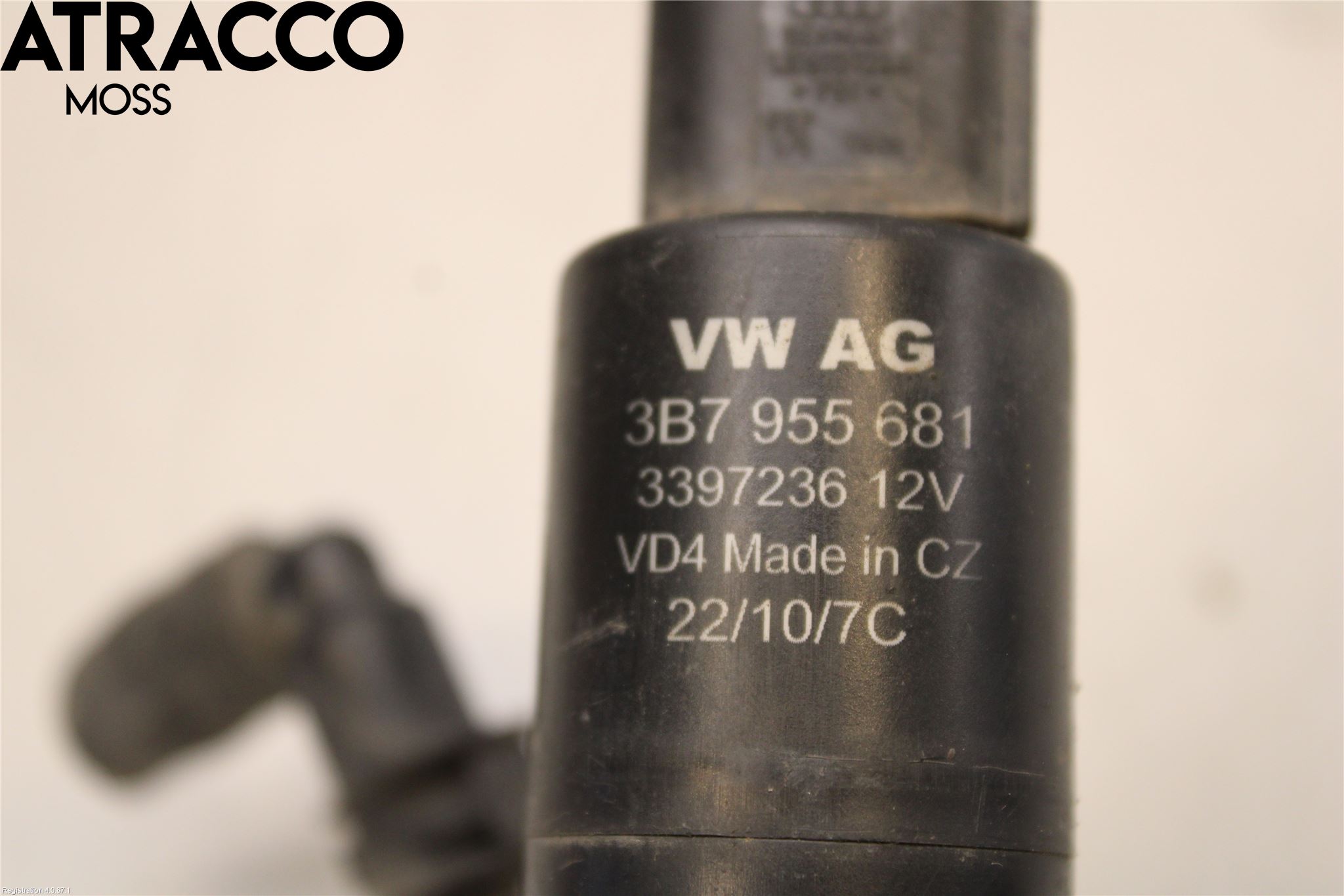 Volkswagen VW GOLF VI 09-13 Spolarpump Högtryck