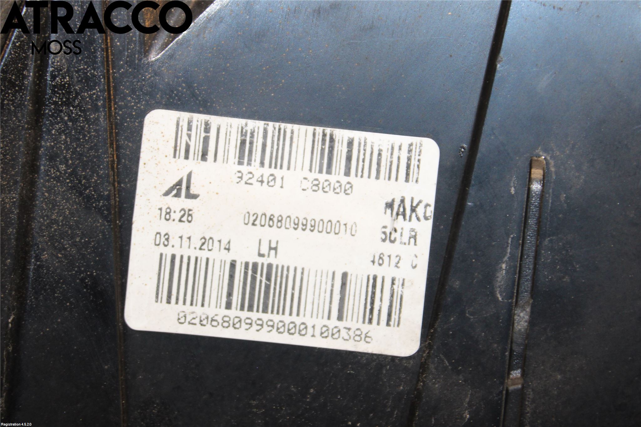 Hyundai i20 GB 15-20 Bakljus Vänster