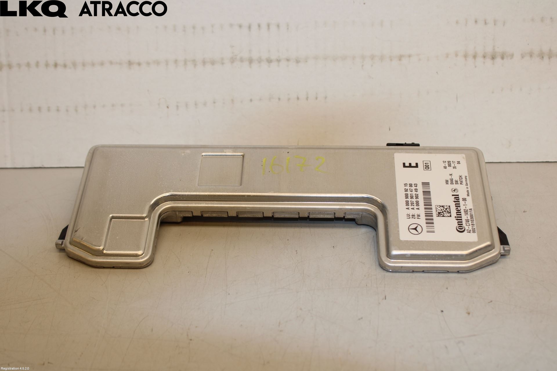 Mercedes-Benz MB ML/GLE-KLASS (W166) 12-18 Sensor Aktivt Kollisionsskydd