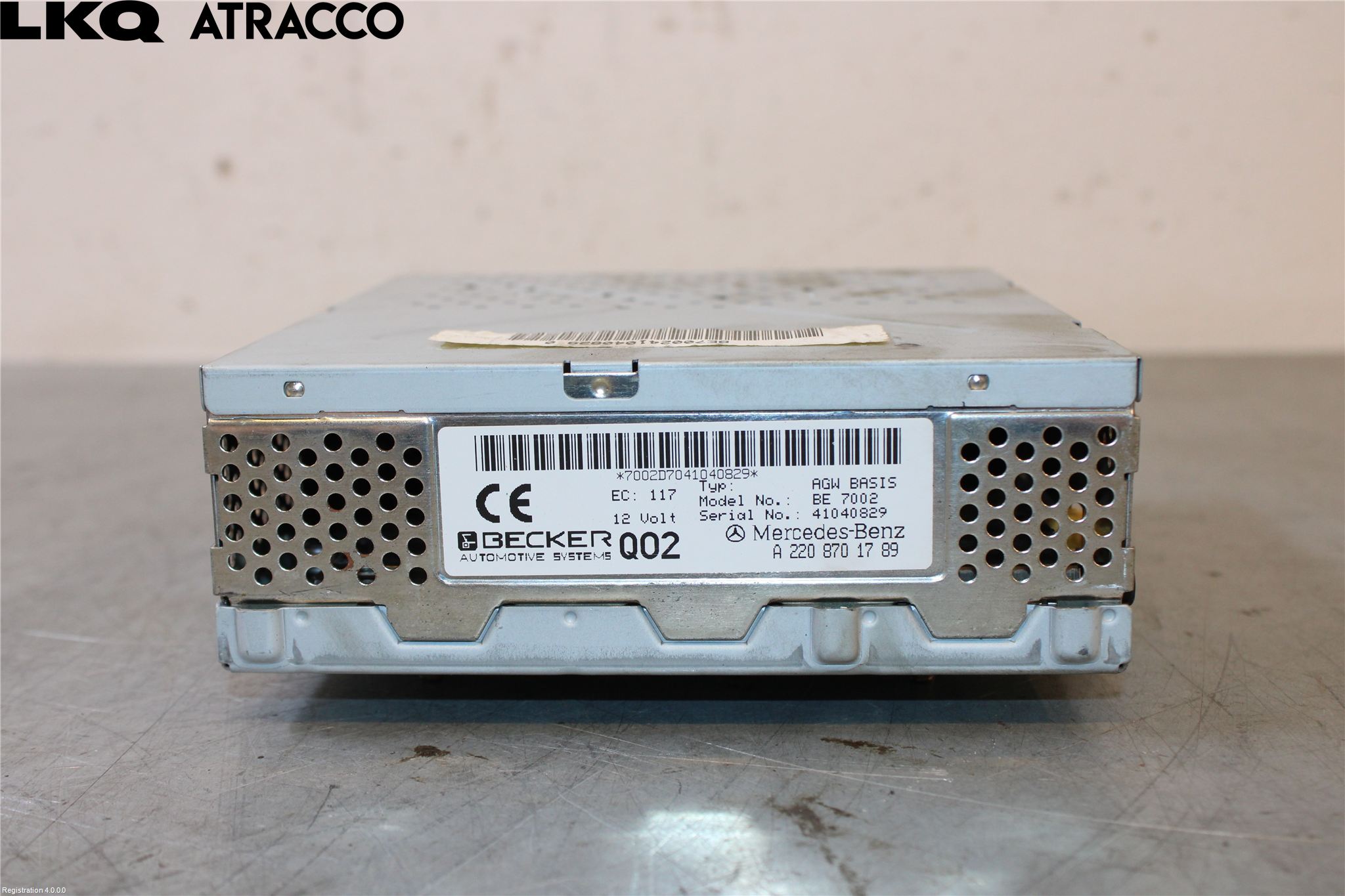 Mercedes-Benz MB S-KLASS (W220)  99-05 Radio-Stereo Förstärkare