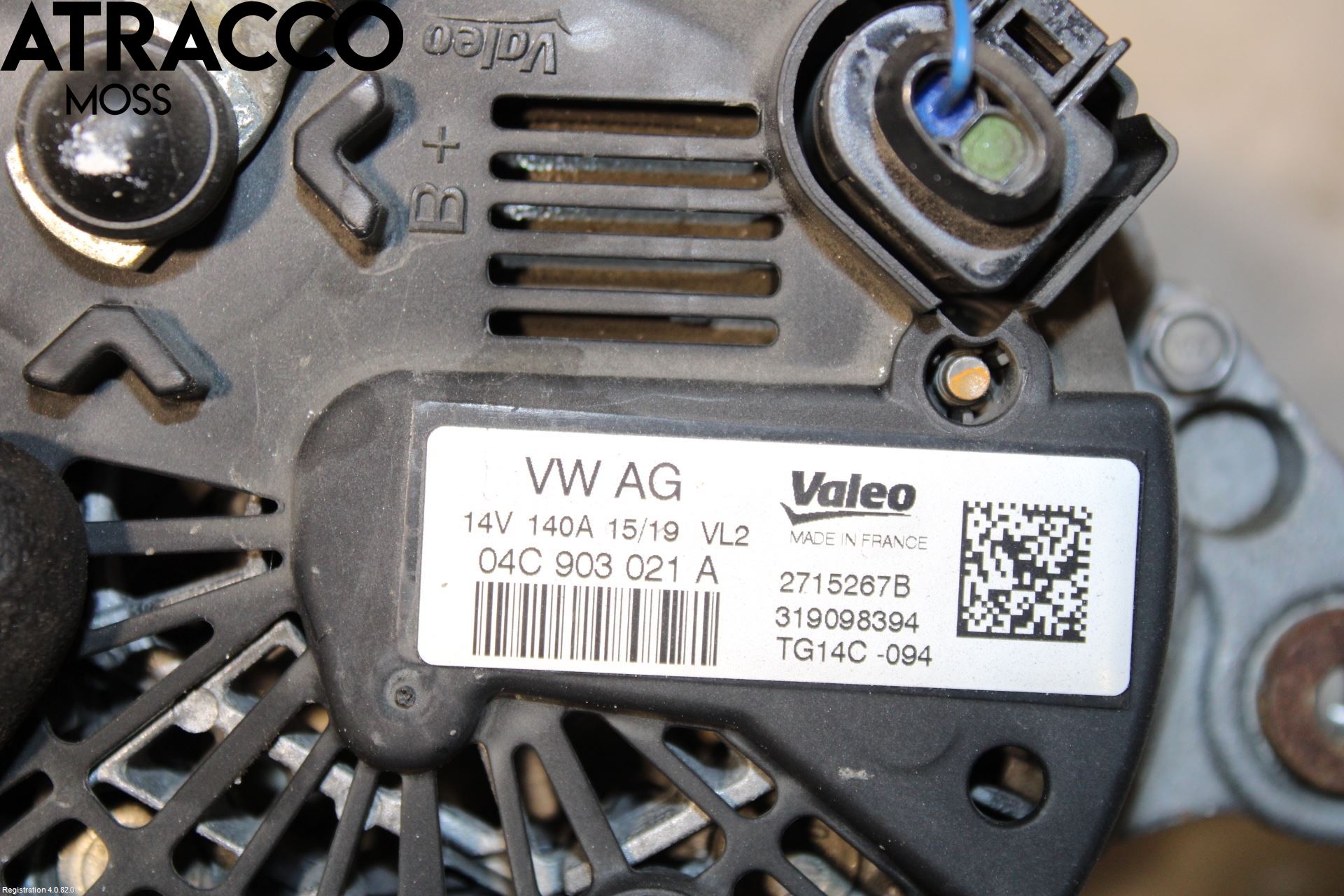 Volkswagen VW GOLF / E-GOLF VII 13-20 Generator