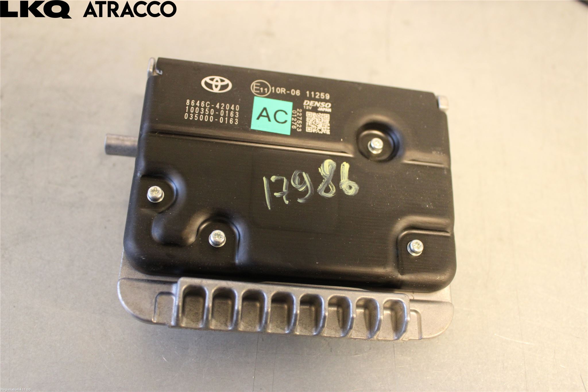 Toyota bZ4X EA10 22- Parkeringshjälp Kamera