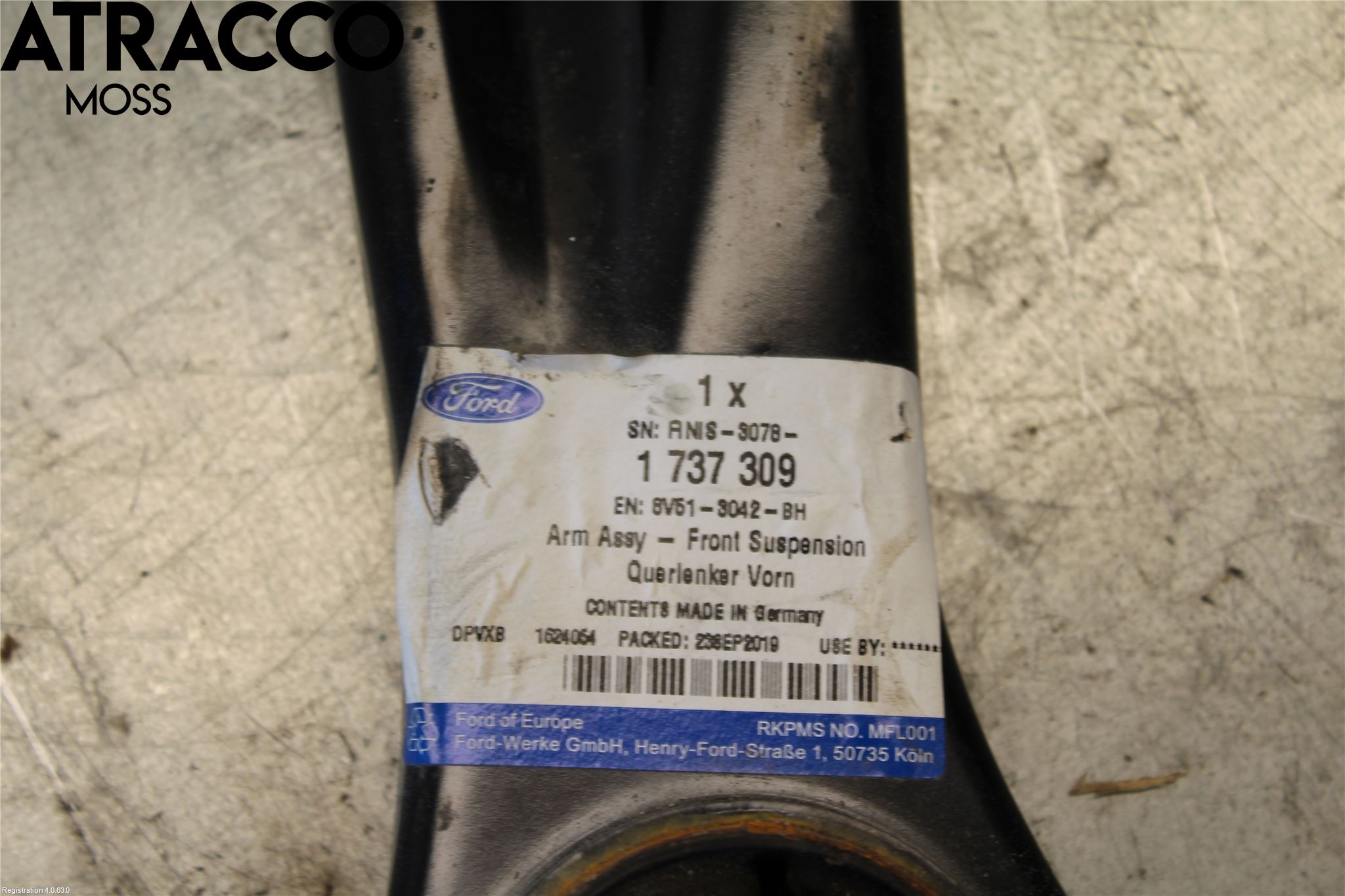 Ford FIESTA 13-17 Bärarm Fram Undre Hö
