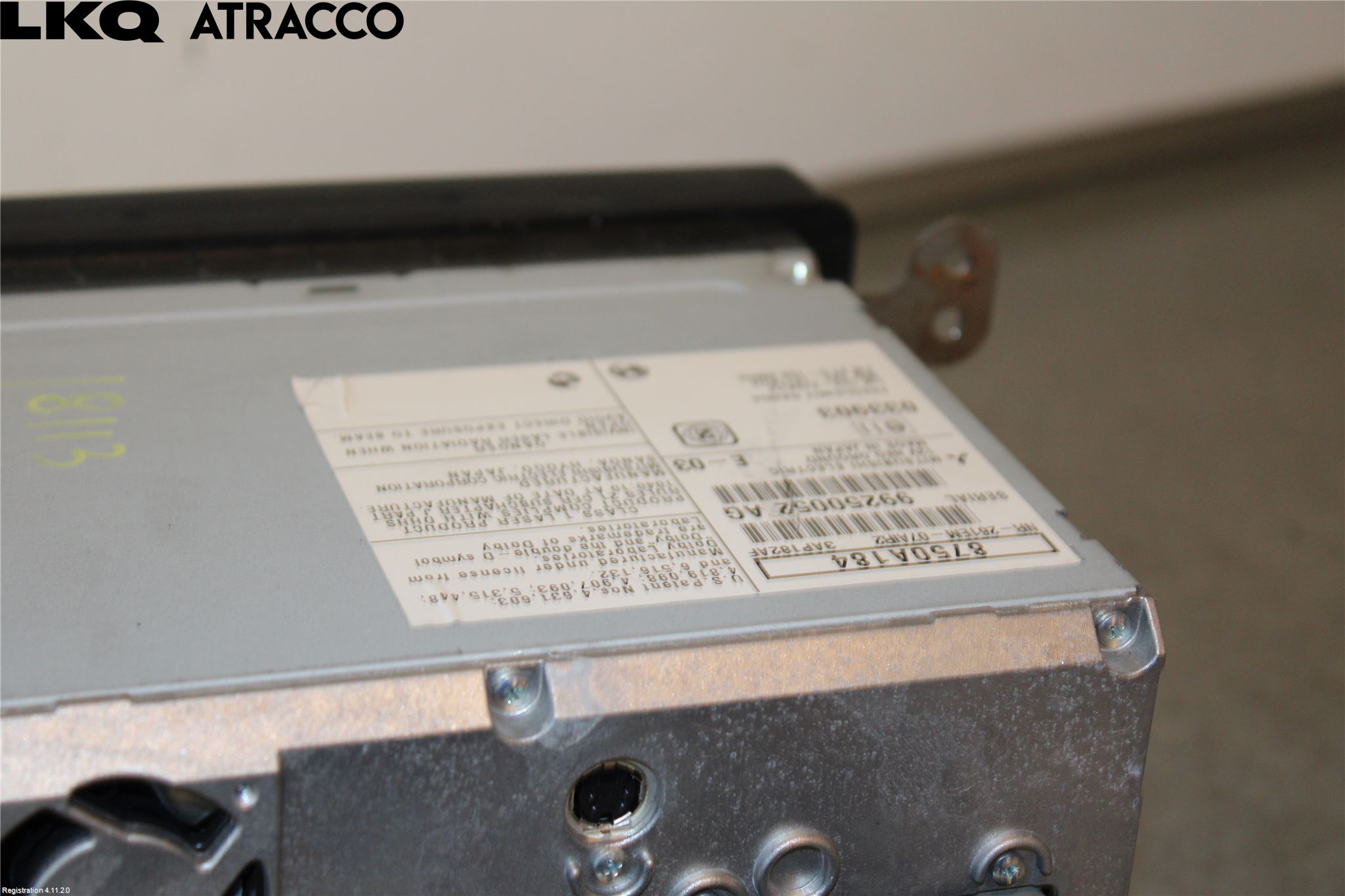 Mitsubishi OUTLANDER 07-12 Radio
