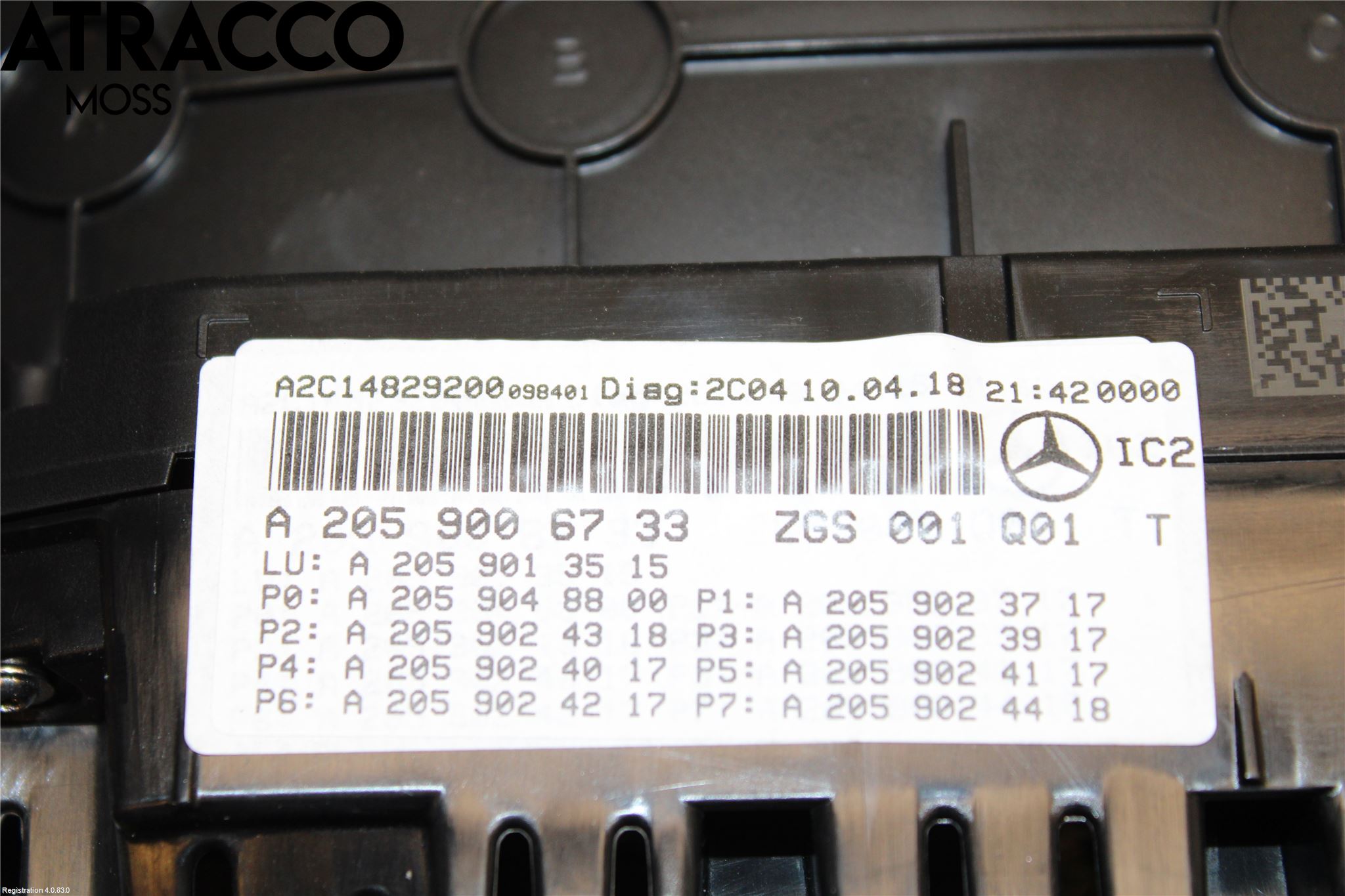 Mercedes-Benz MB GLC-KLASS (X253/C253) 15-22 Instrument Komb