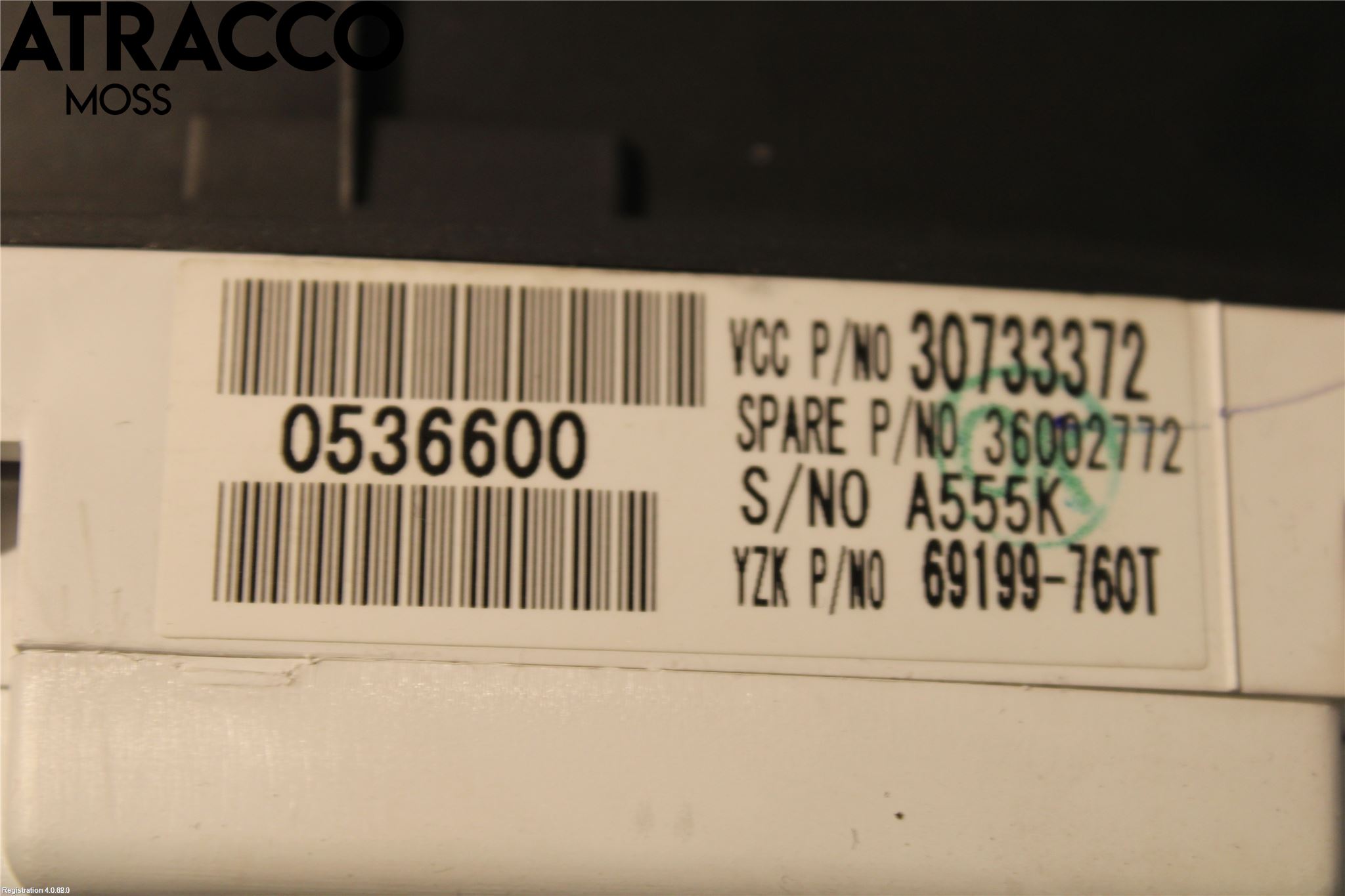 Volvo V50 08-12 Instrument Komb