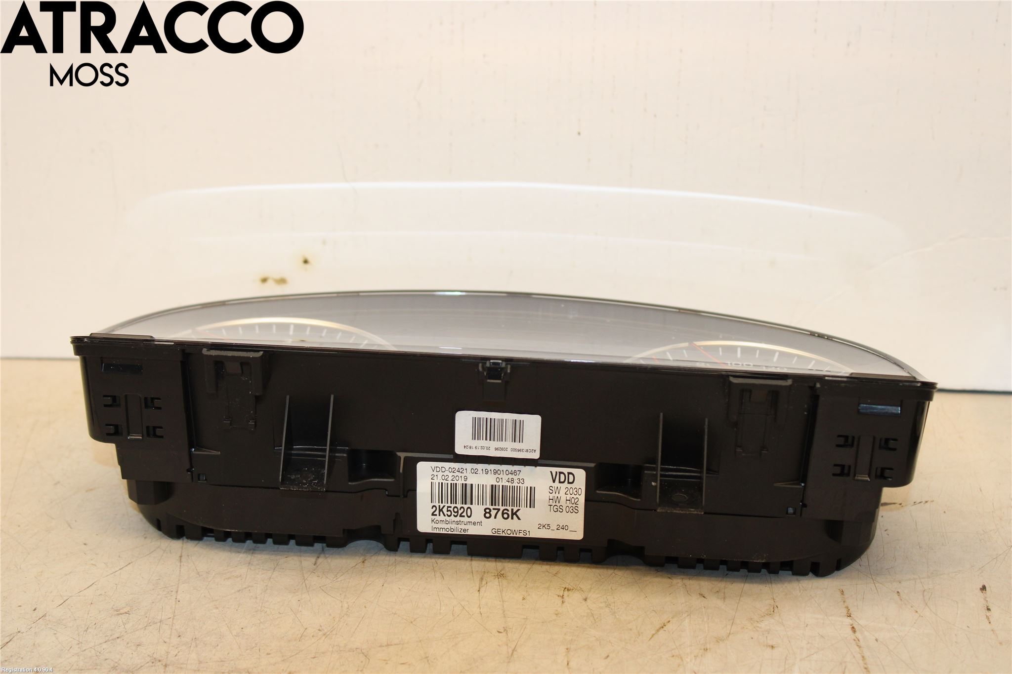 Volkswagen VW CADDY 16-20 Instrument Komb