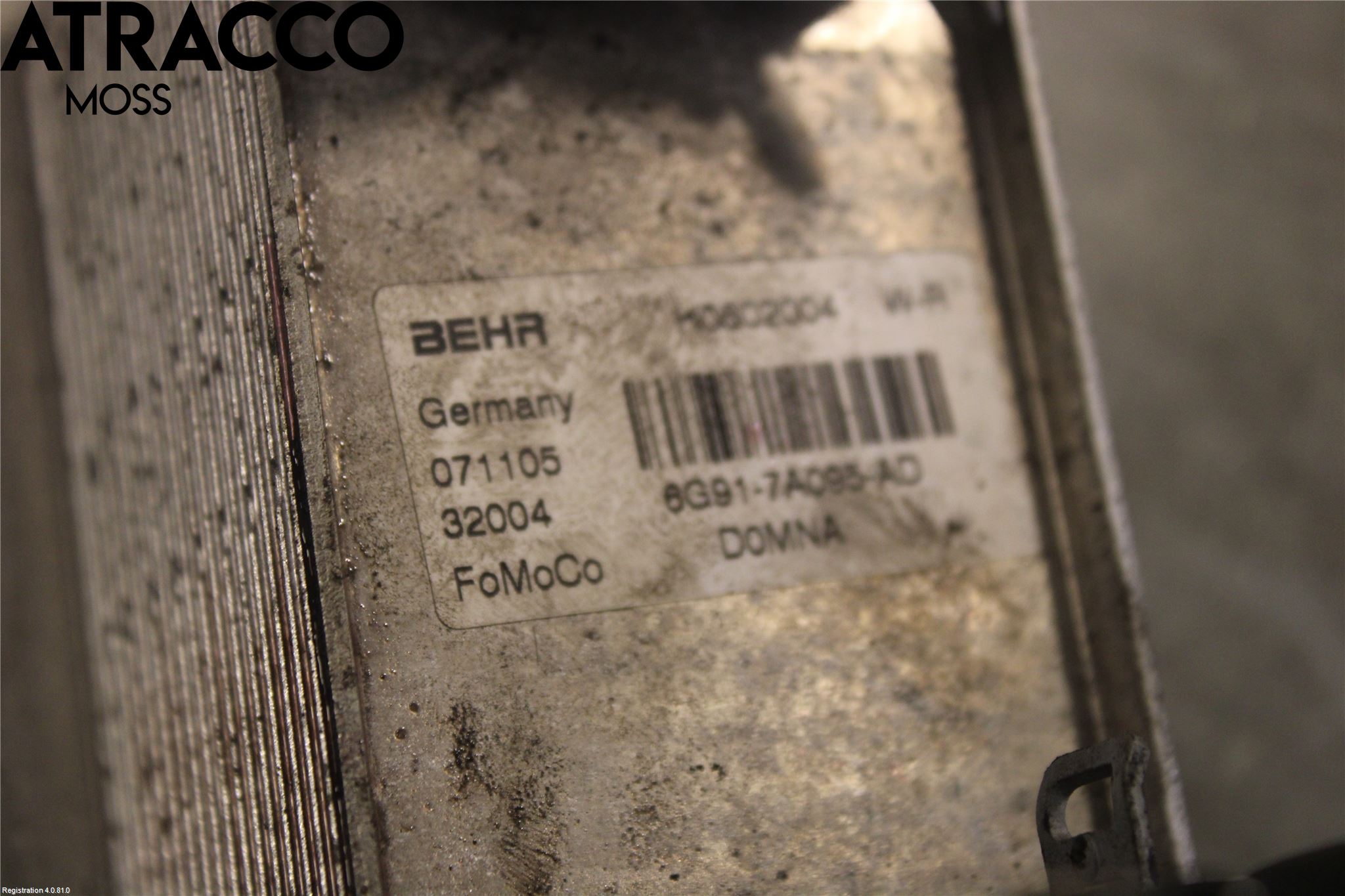 Ford MONDEO 07-15 Oljekylare Motor