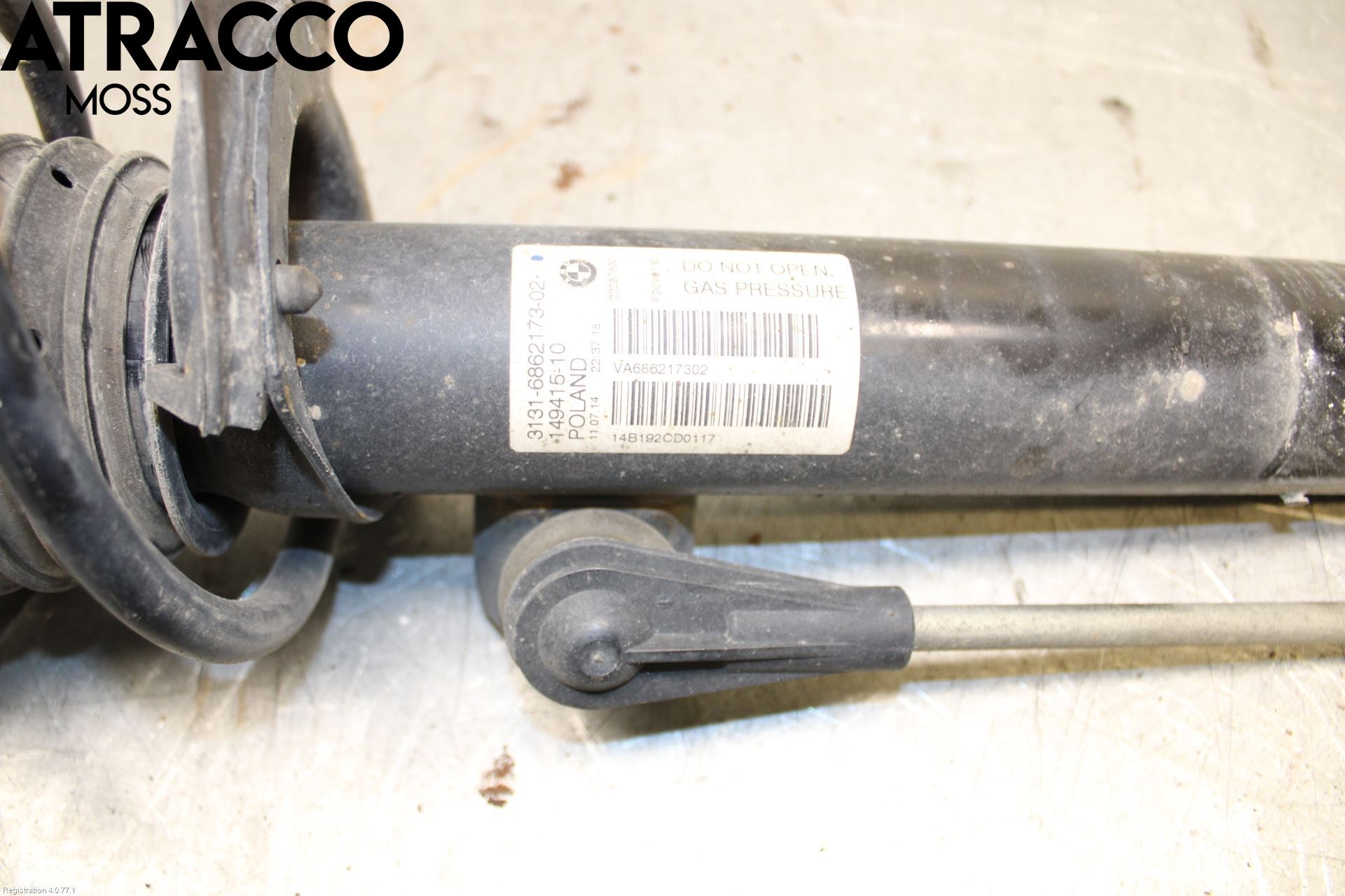BMW 1 F20/F21 11-19 Fjäderben Fram Vänster