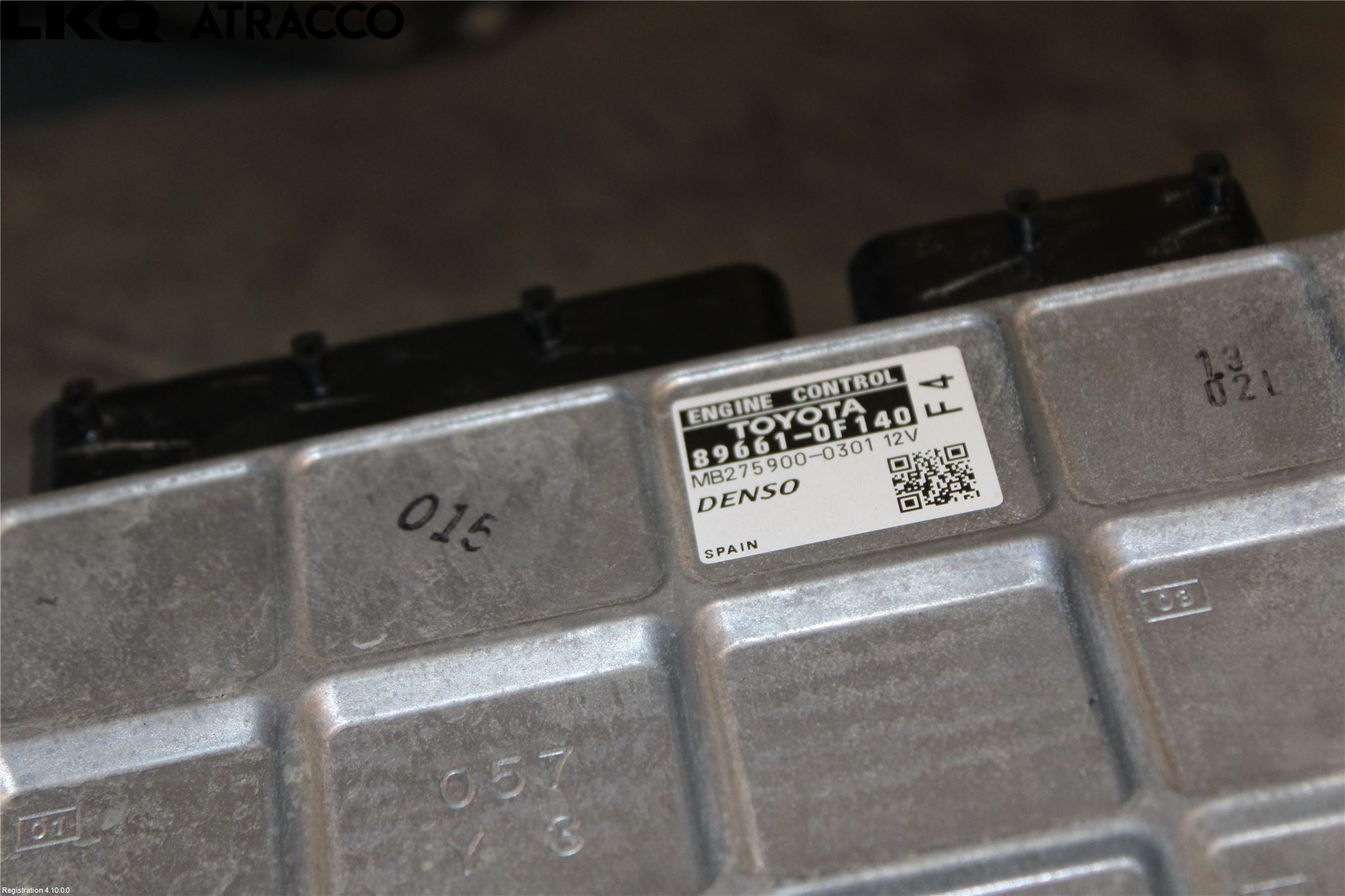Toyota VERSO 09-18 Styrenhet Insprut Bensin