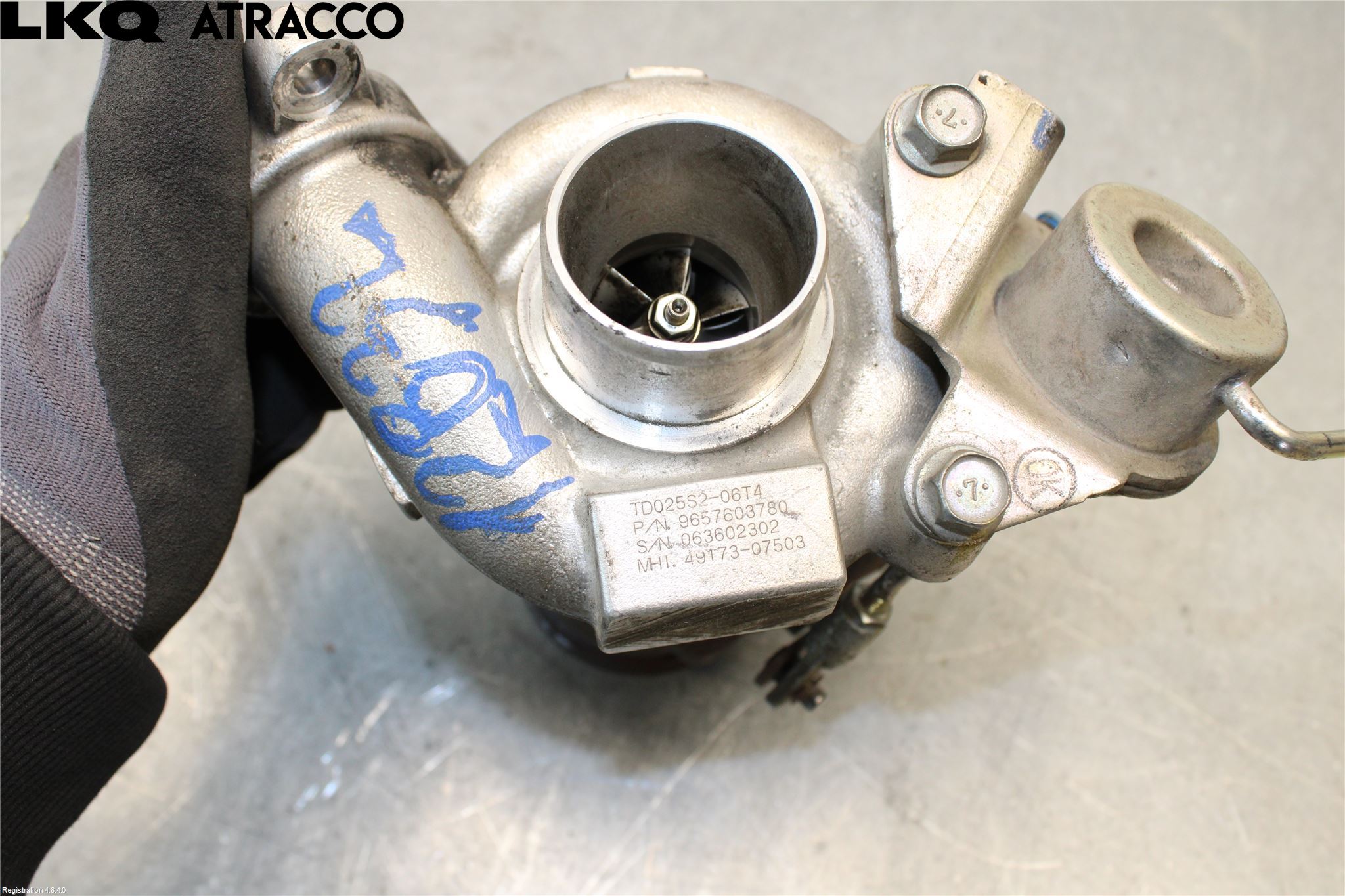 Peugeot 207 Turboaggregat