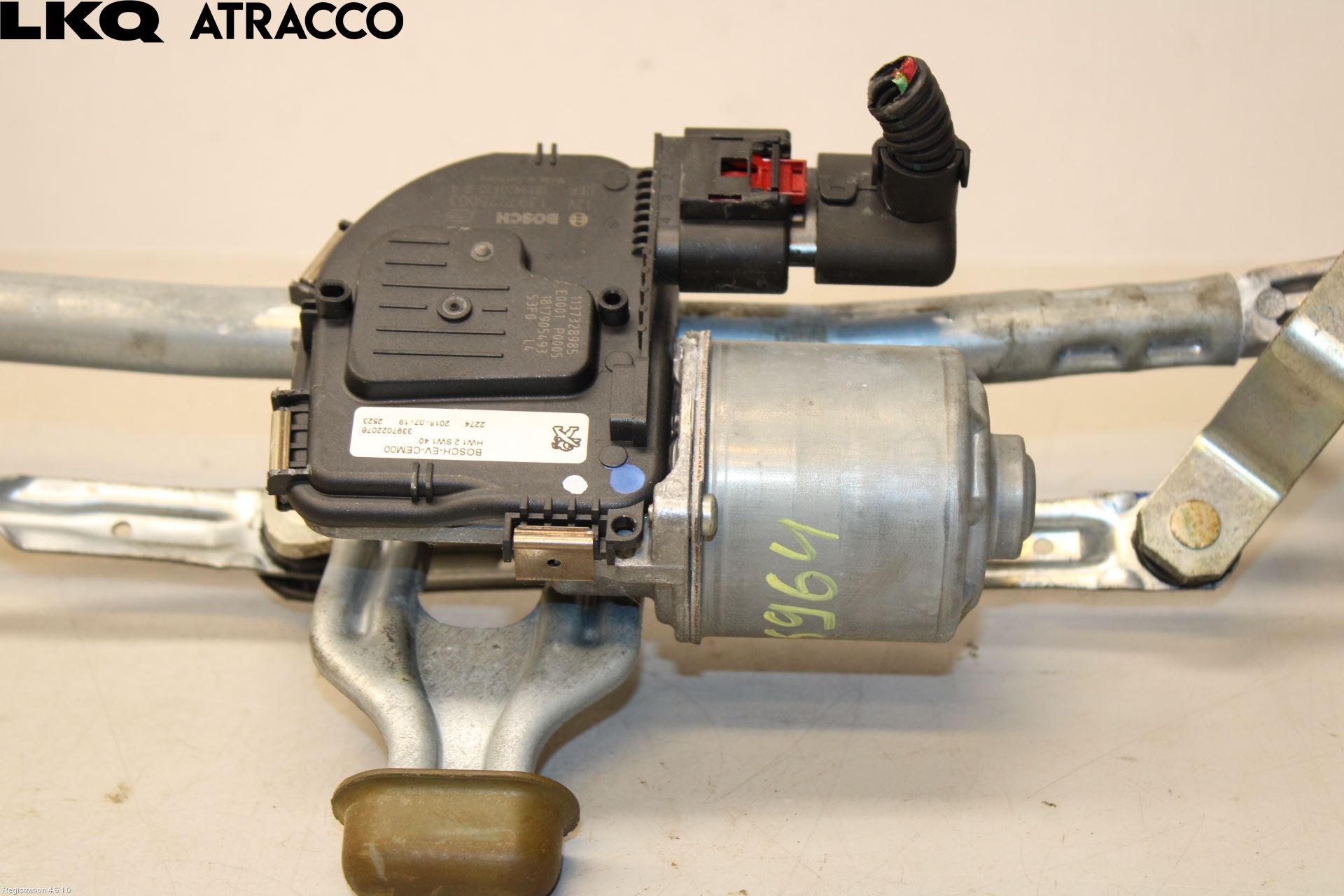 Peugeot 5008 17-24 Torkarmotor Vindruta