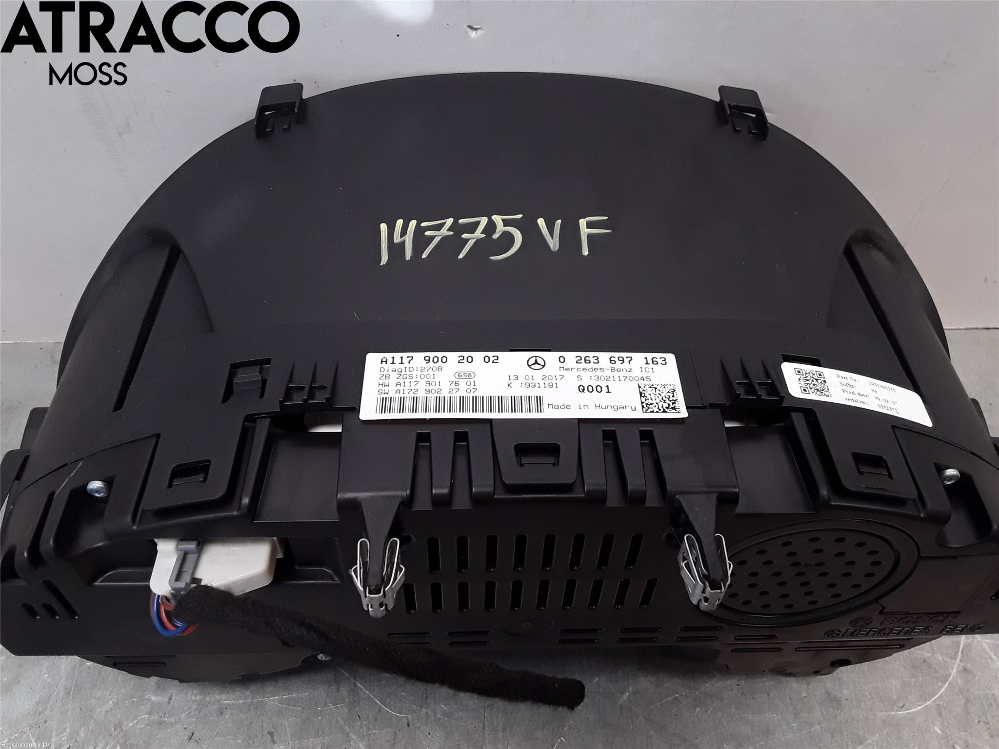 Mercedes-Benz MB CLA-KLASS (C117/X117) 13-19 Instrument Komb