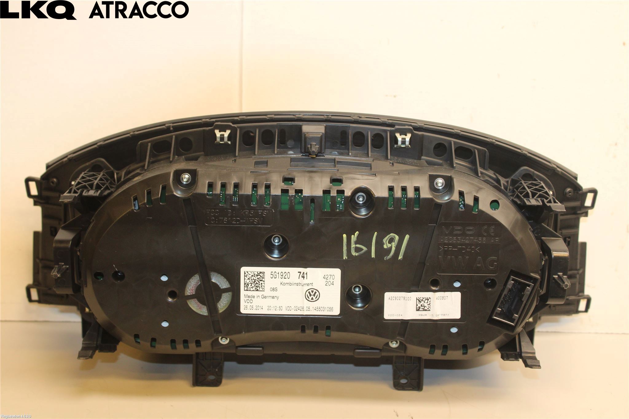 Volkswagen VW GOLF / E-GOLF VII 13-20 Instrument Komb