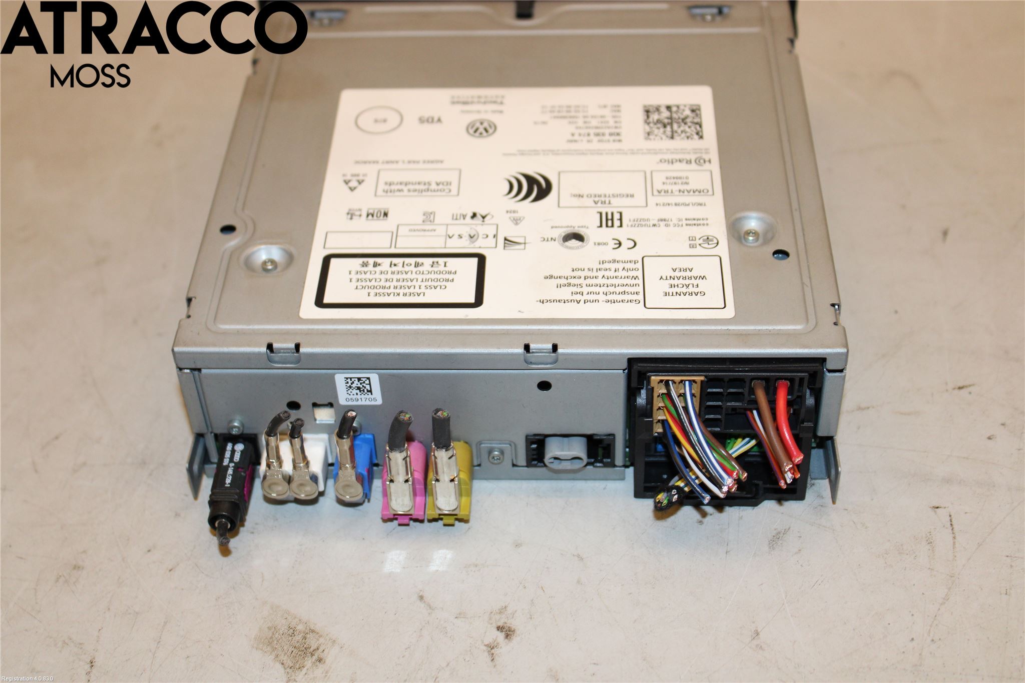 Volkswagen VW GOLF / E-GOLF VII 13-20 Radio