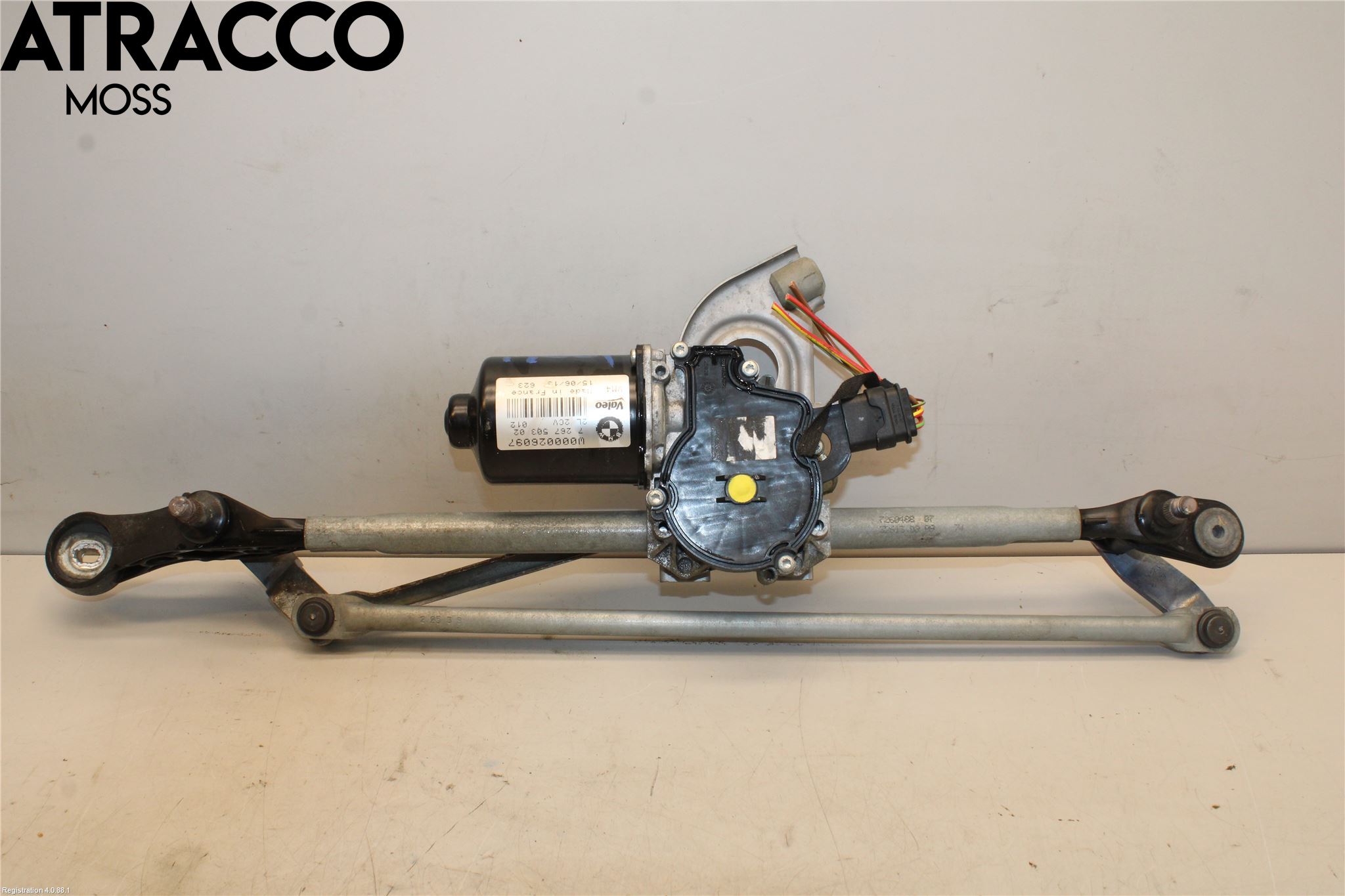 BMW 3 F30/F31/F80 12-19 Torkarmotor Vindruta