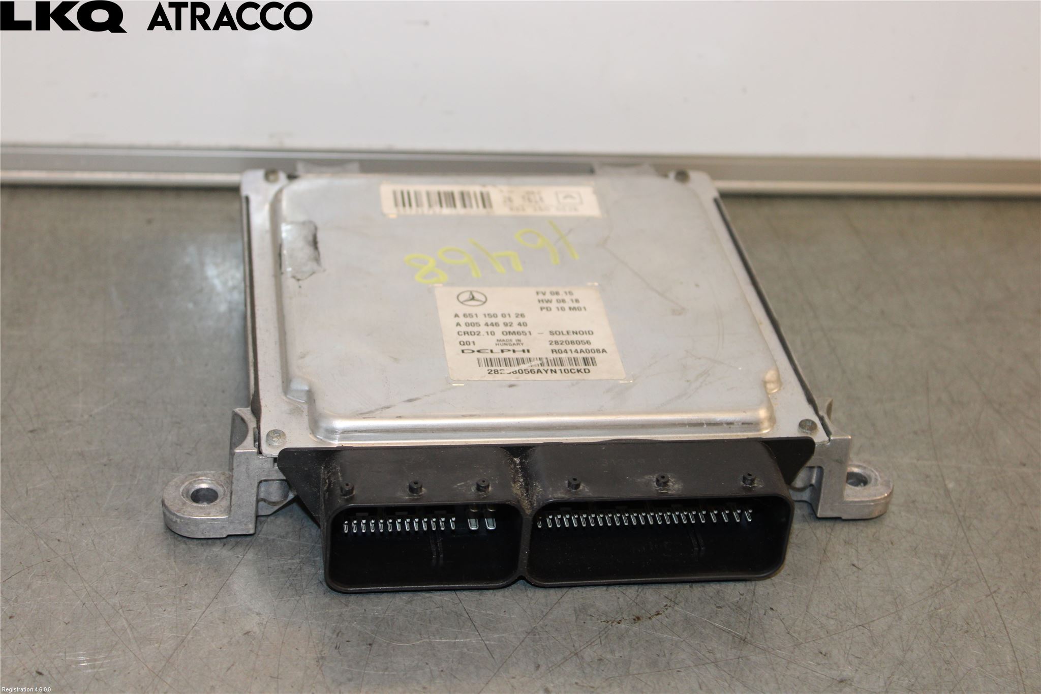 Mercedes-Benz MB C-KLASS (W204) 07-15 Styrenhet Insprut Bensin