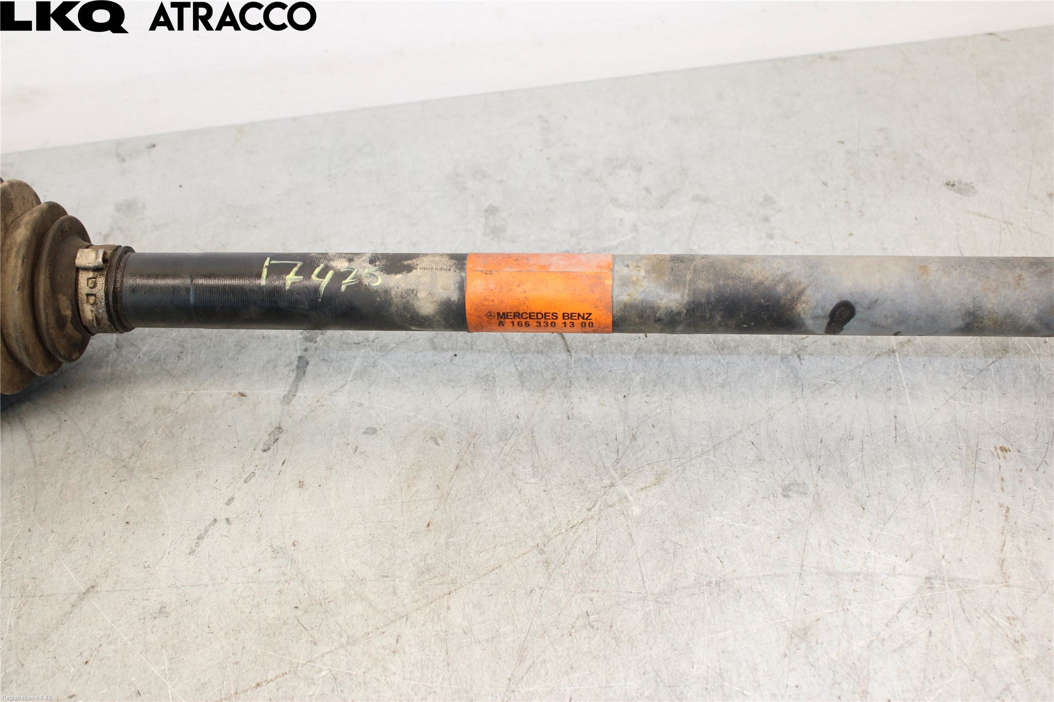 Mercedes-Benz MB GL/GLS-KLASS (X166) 12-19 Drivaxel Fram Höger
