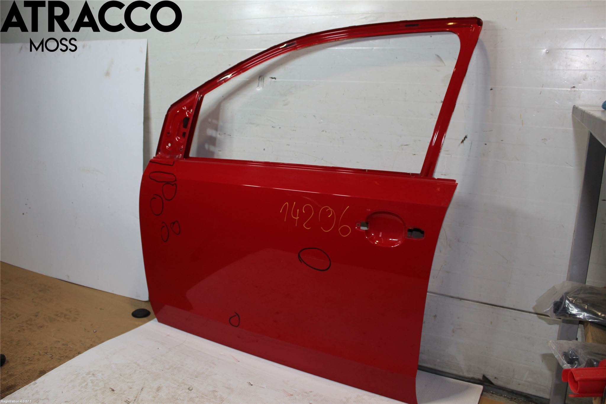 Skoda CITIGO / CITIGO E IV Dörr Fram Vänster