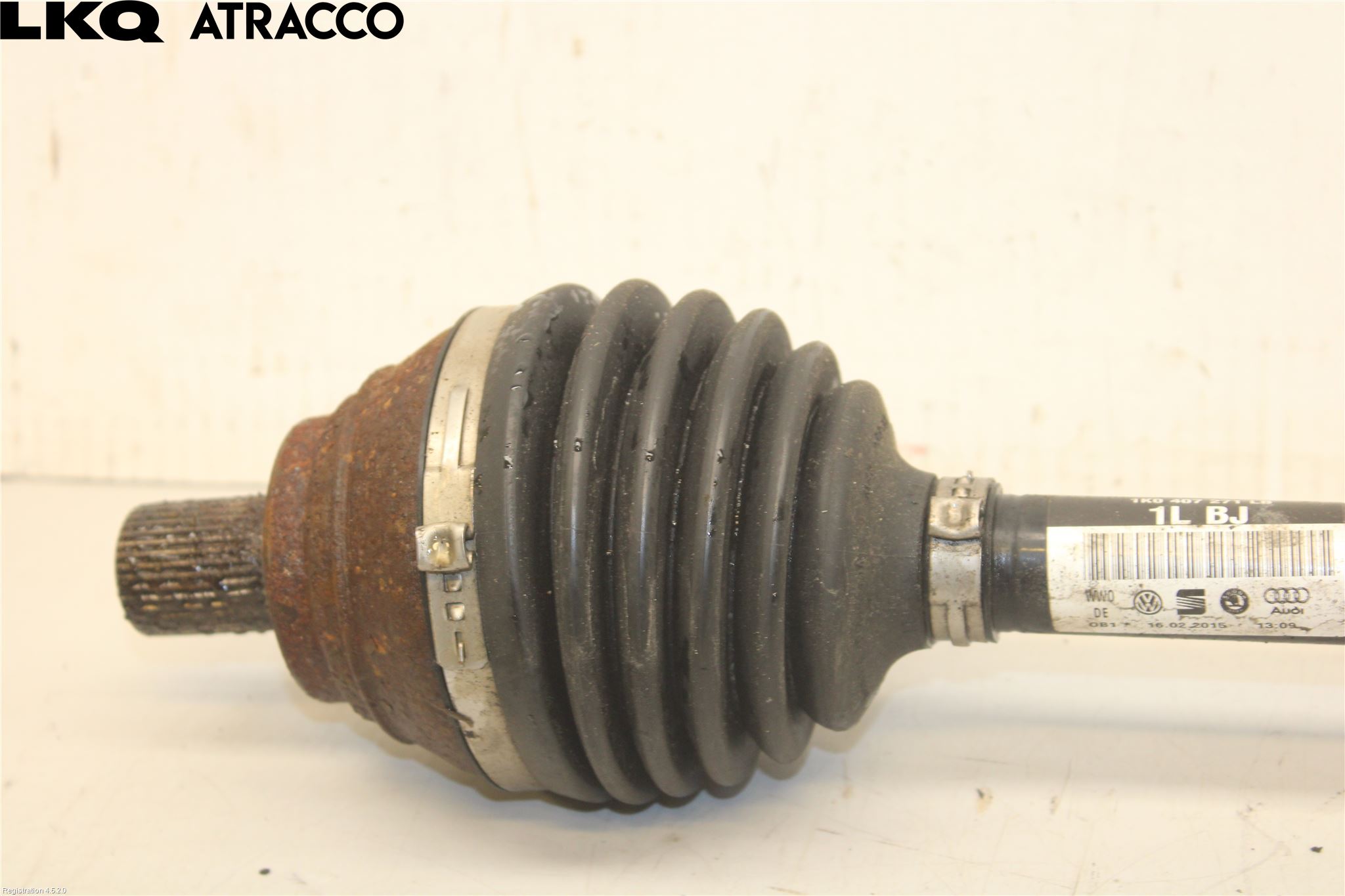 Volkswagen VW GOLF / E-GOLF VII 13-20 Drivaxel Fram Vänster