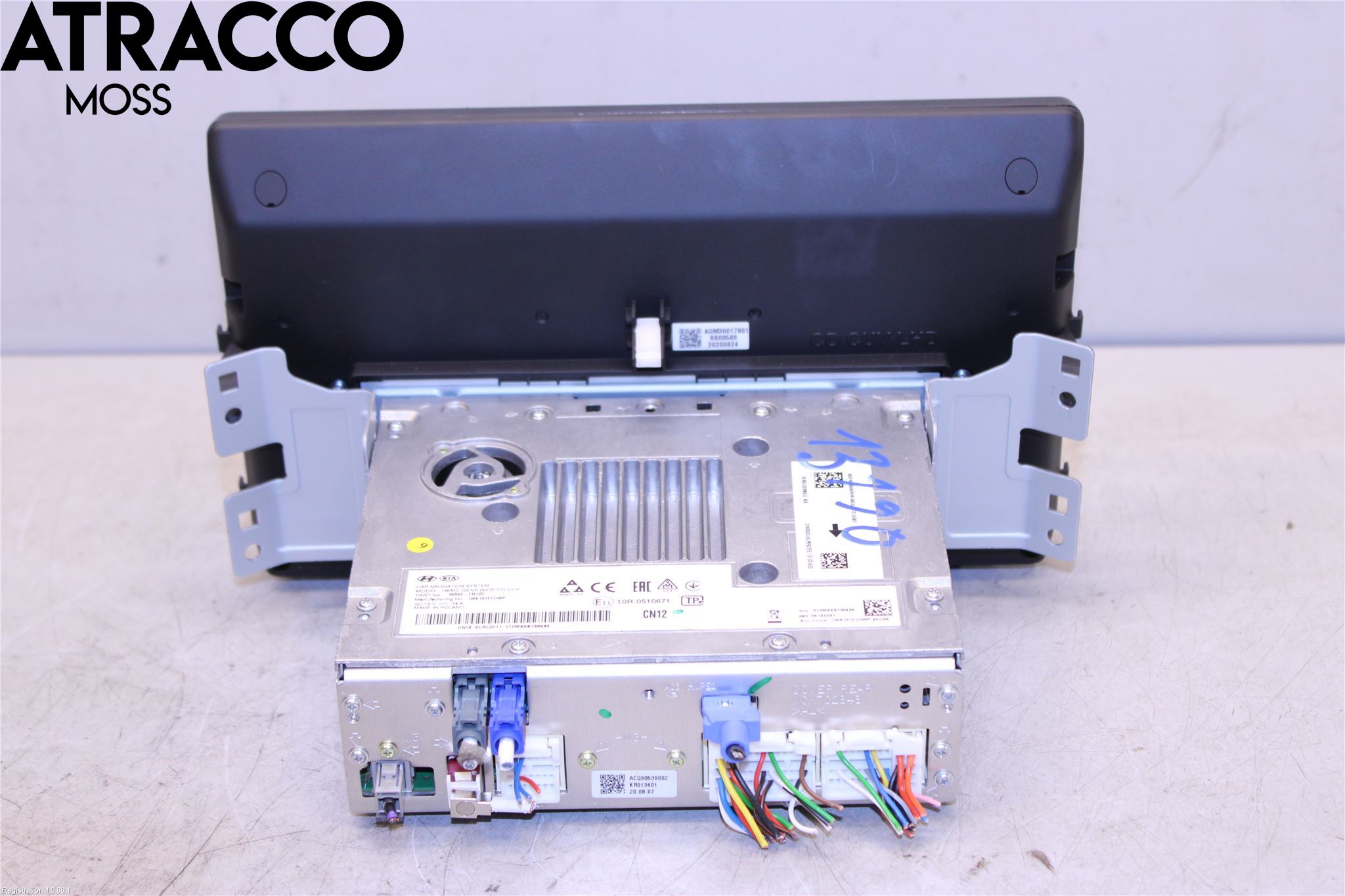 Kia CEED/CEED SW 19- Cd Radio - Multimediapanel