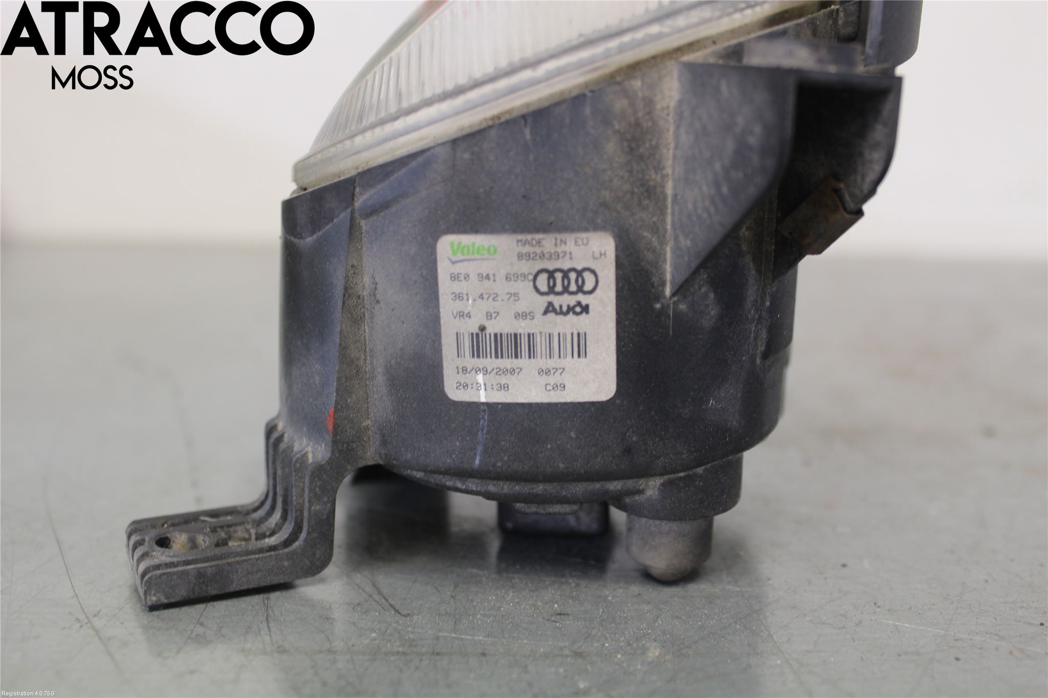 Audi A4/S4 05-07 Dimljus-Varselljus Fram