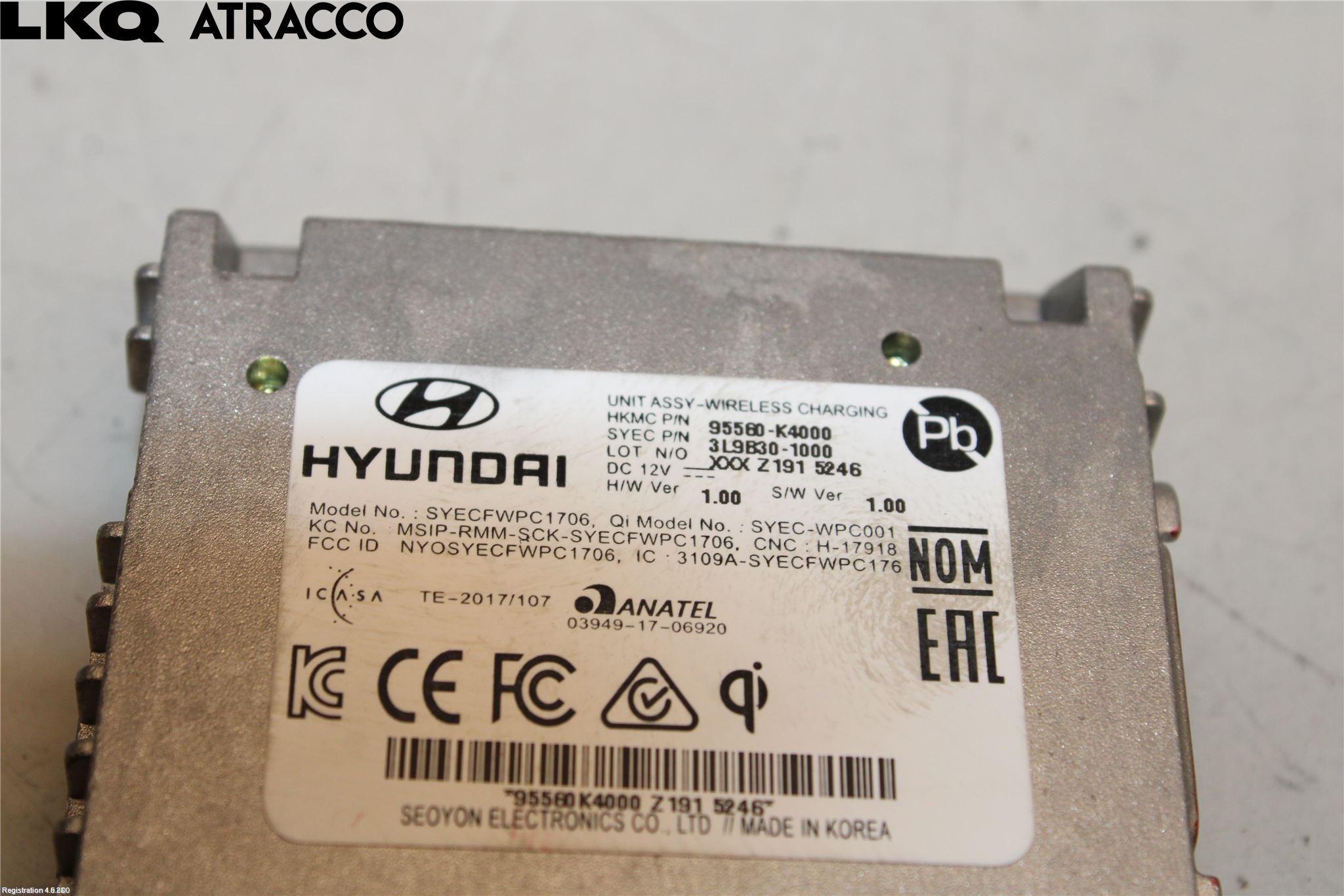 Hyundai KONA/ELECTRIC OS 18-23 El Övrigt