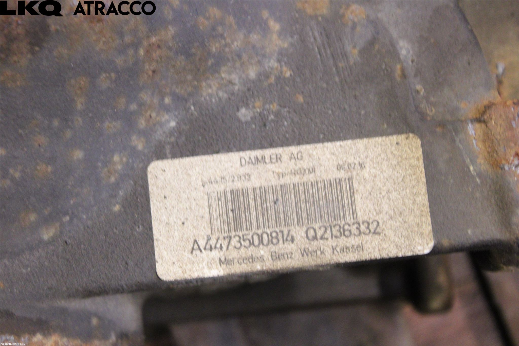 Mercedes-Benz MB VITO/V-KLASS (W640,W447,W448) 14- Bakväxel-Diff