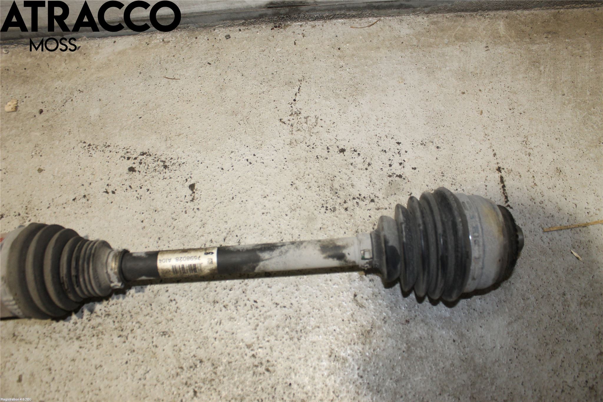 BMW X3 F25 10-17 Drivaxel Fram Höger