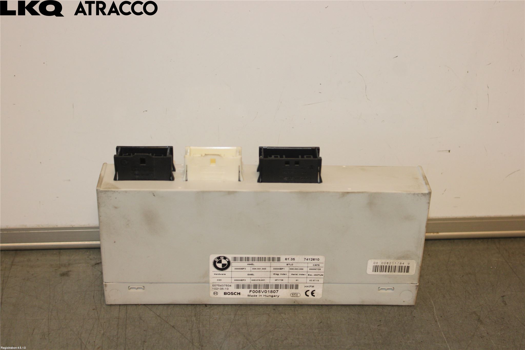 BMW 3 F30/F31/F80 12-19 Styrenhet Baklucka