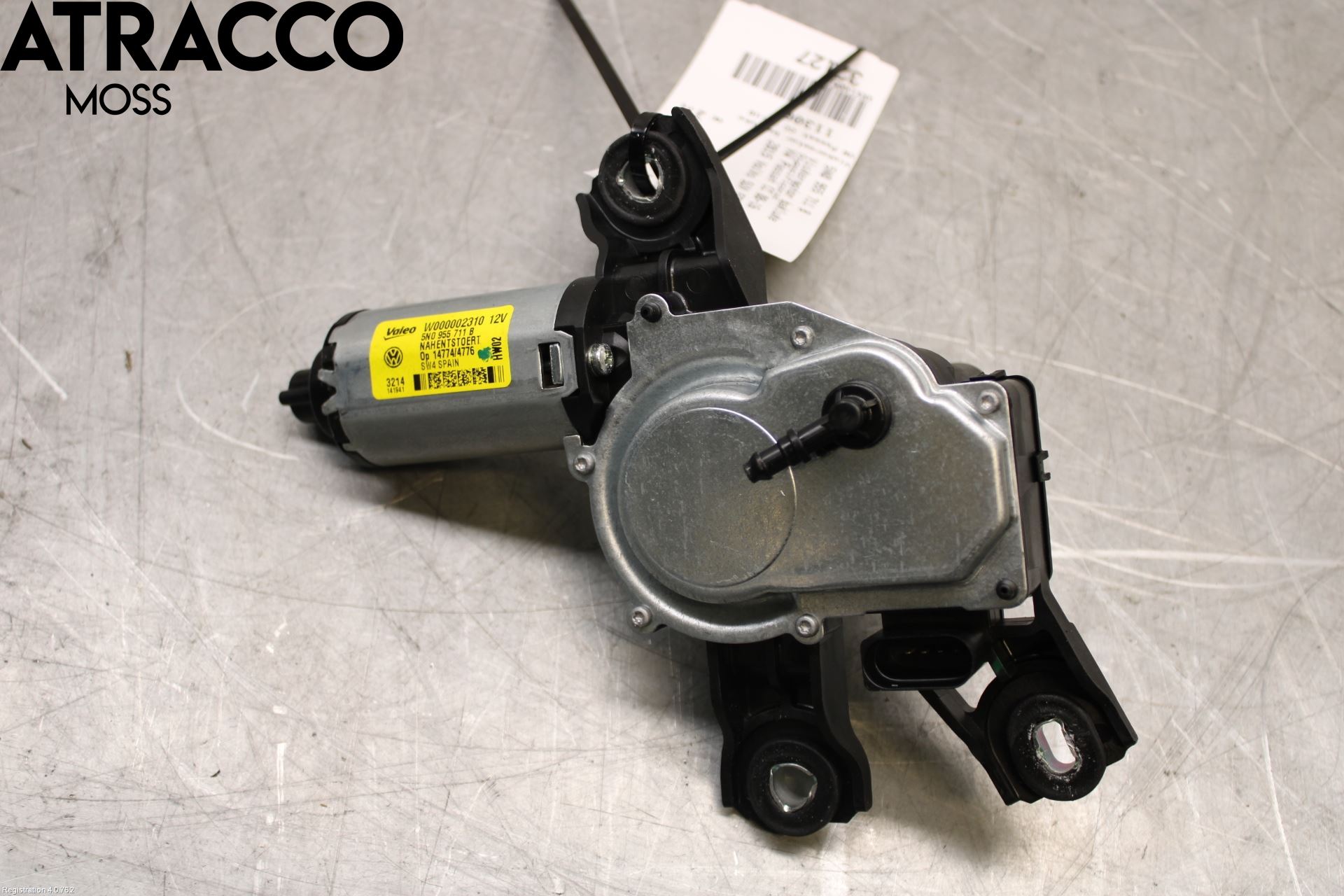 Volkswagen VW TIGUAN 07-16 Torkarmotor Baklucka