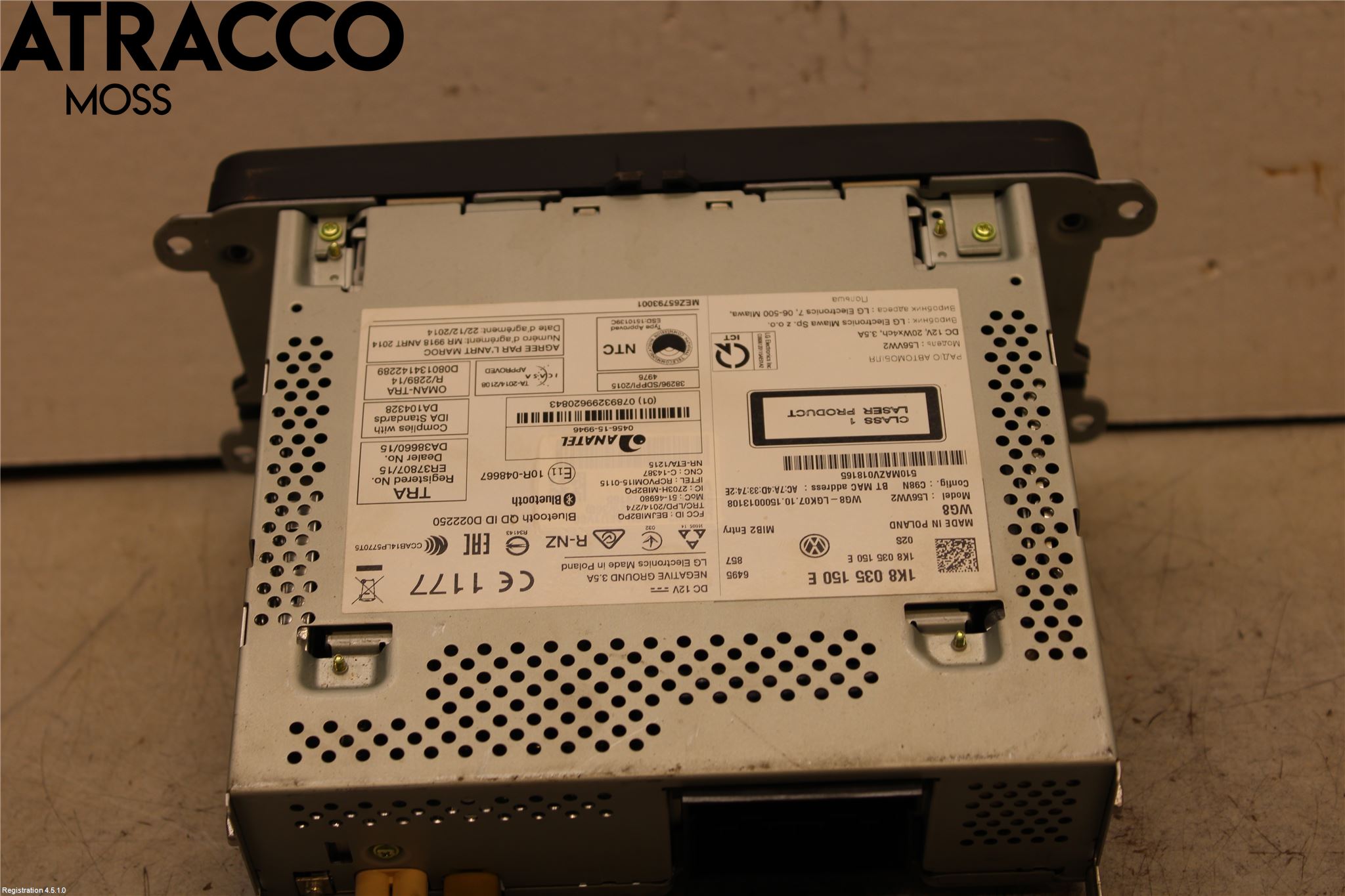 Volkswagen VW CADDY 16-20 Cd Radio - Multimediapanel